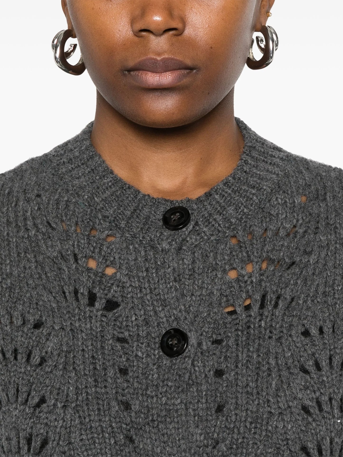 textured cardigan