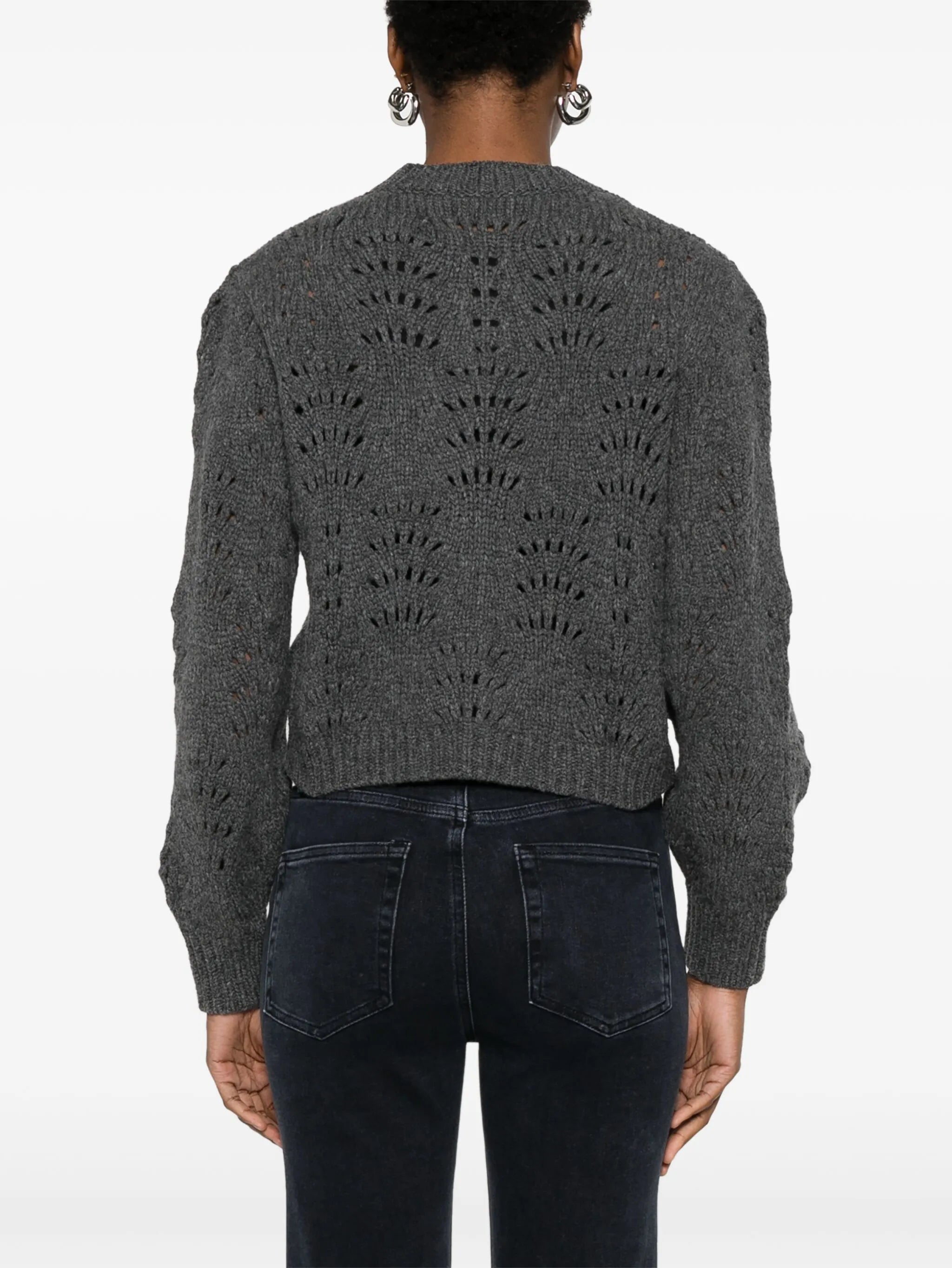 textured cardigan