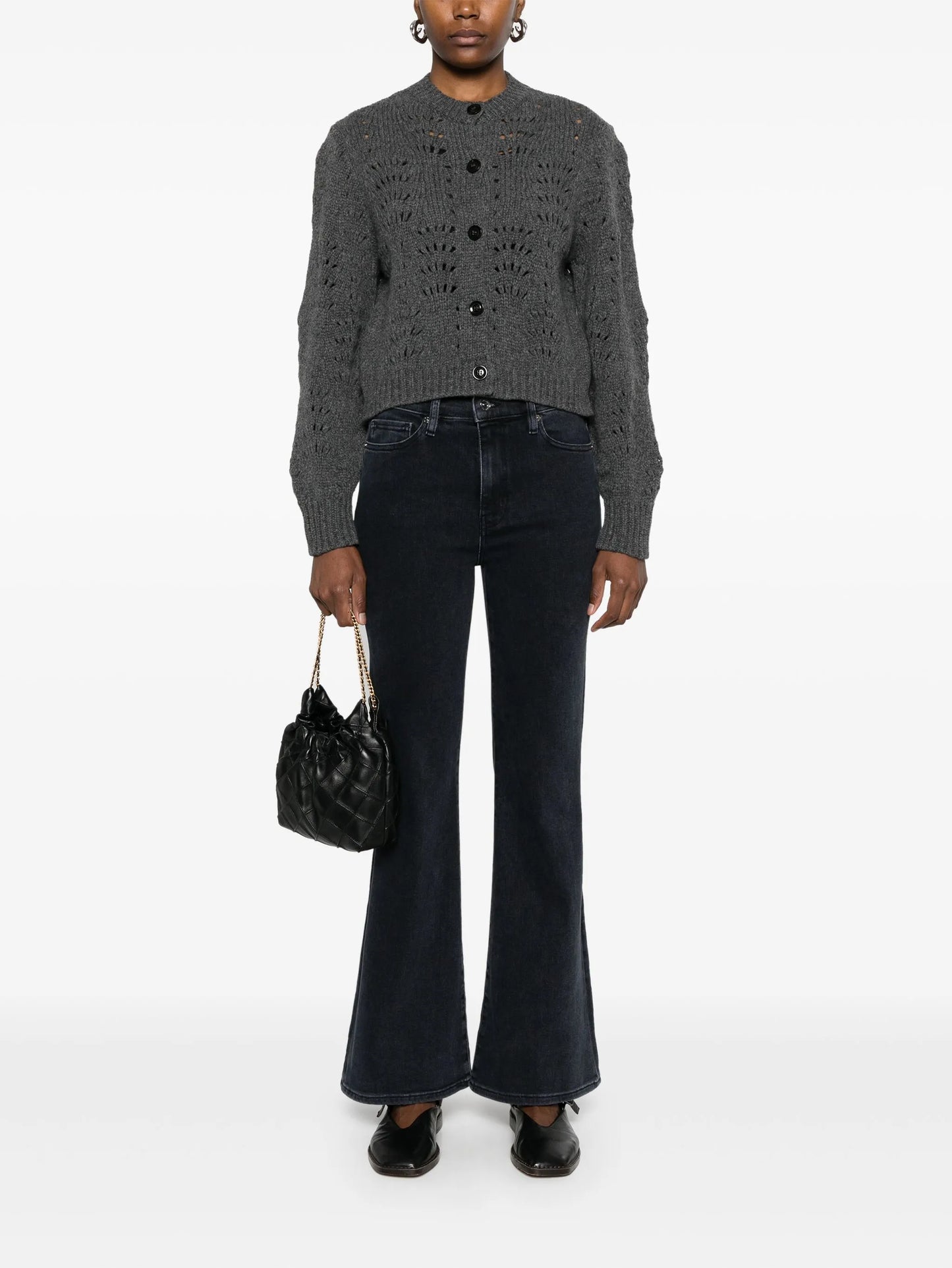 textured cardigan