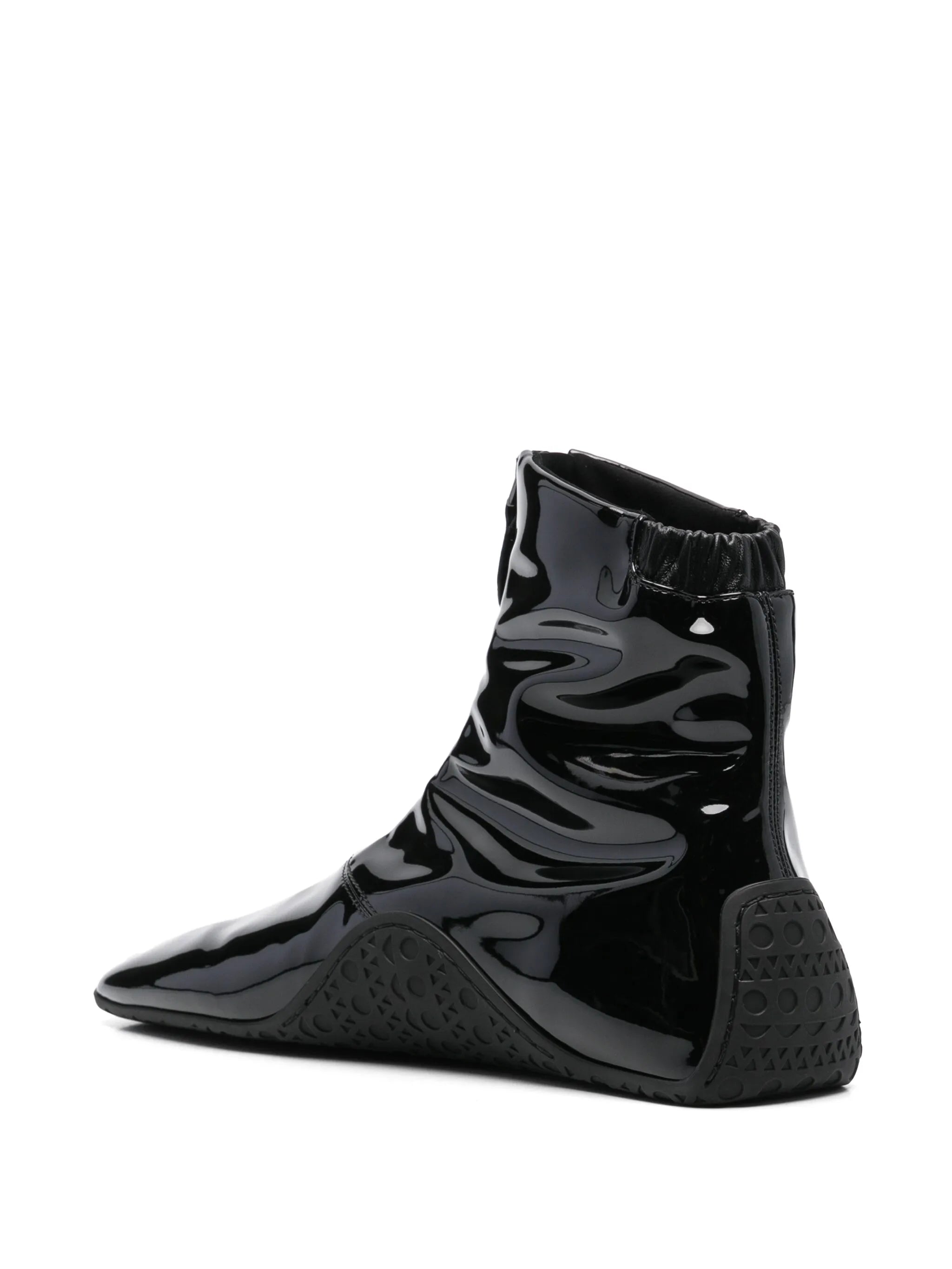 logo-embossed sneakers