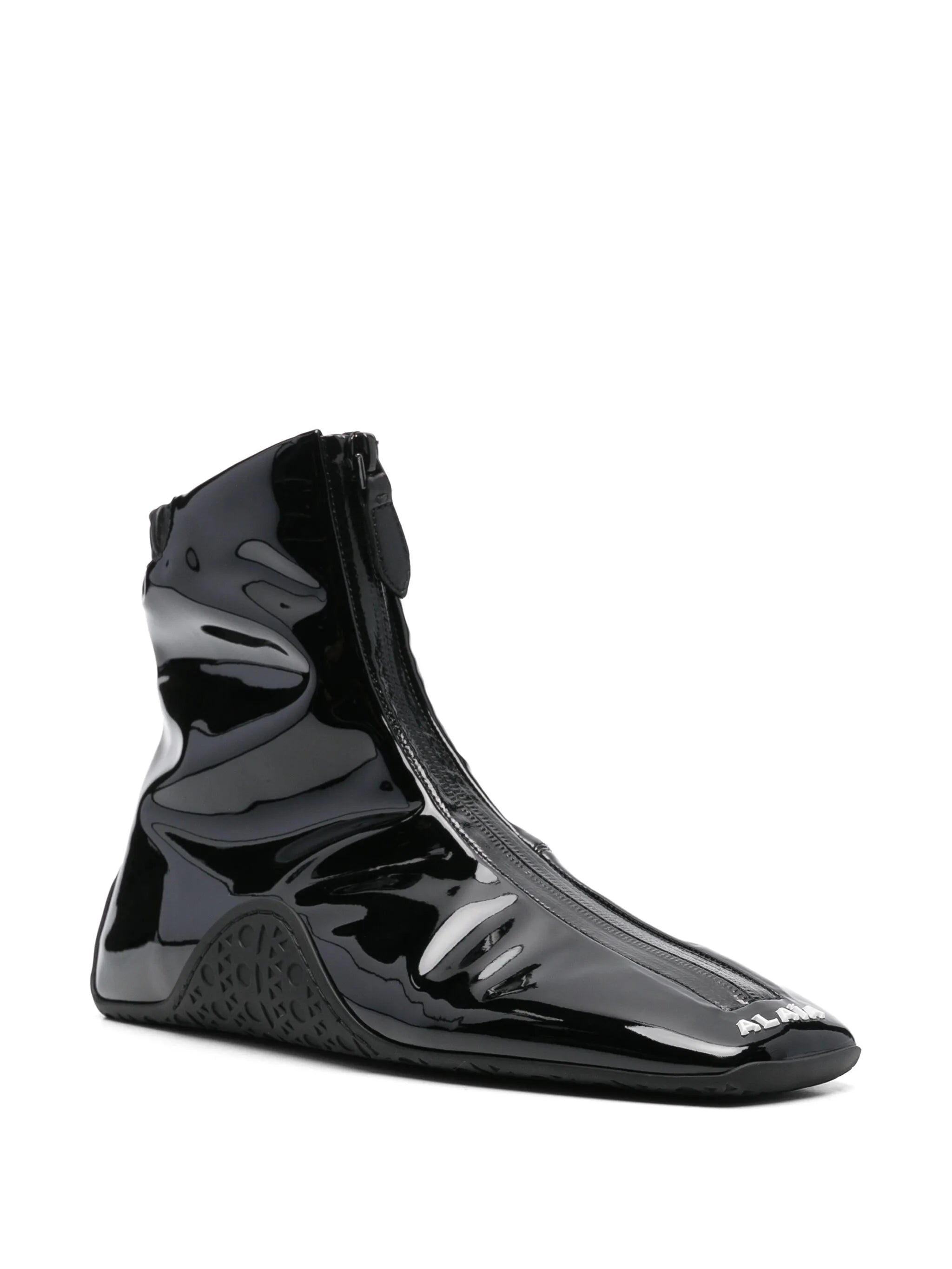 logo-embossed sneakers
