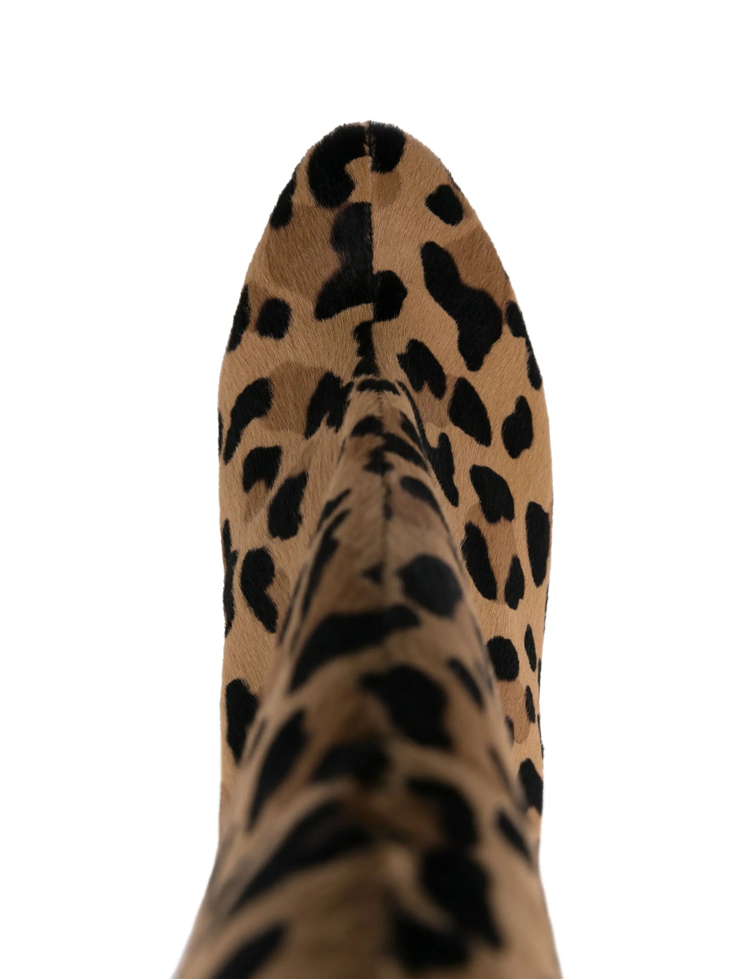 90mm leopard-print boots