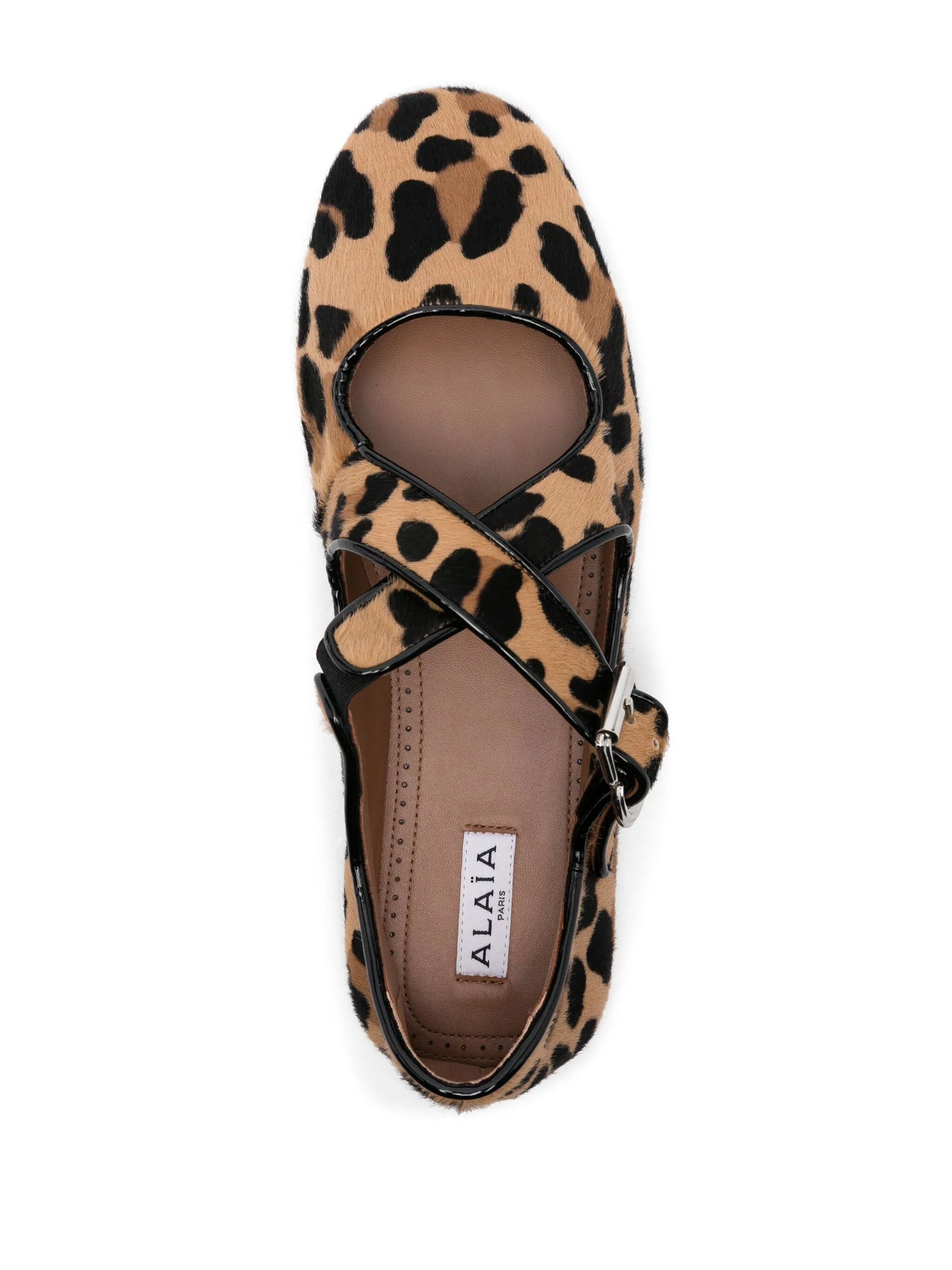 criss-cross ballet flats