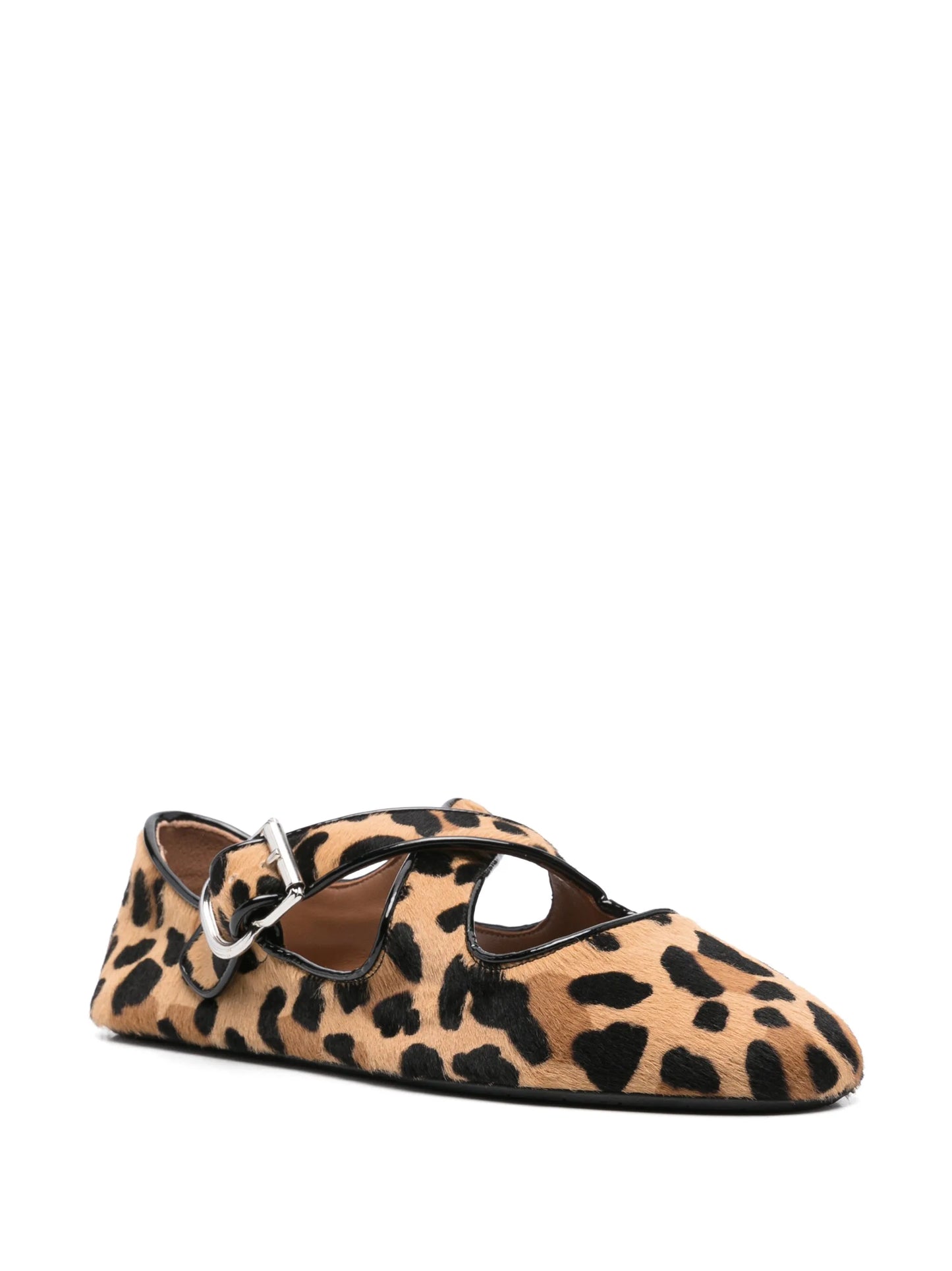 criss-cross ballet flats