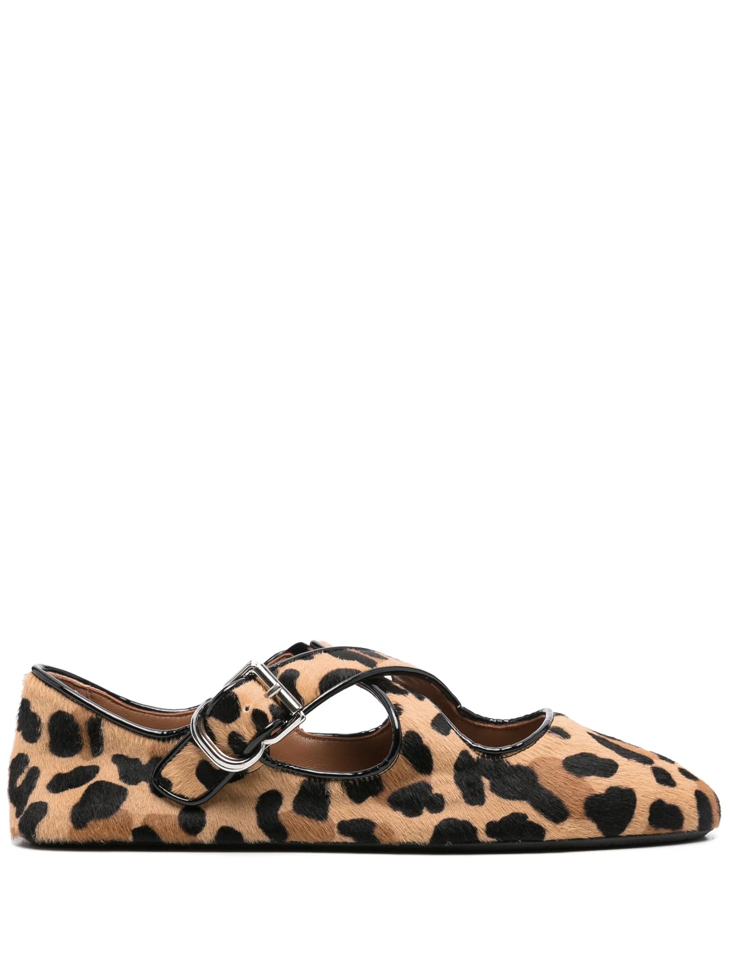criss-cross ballet flats