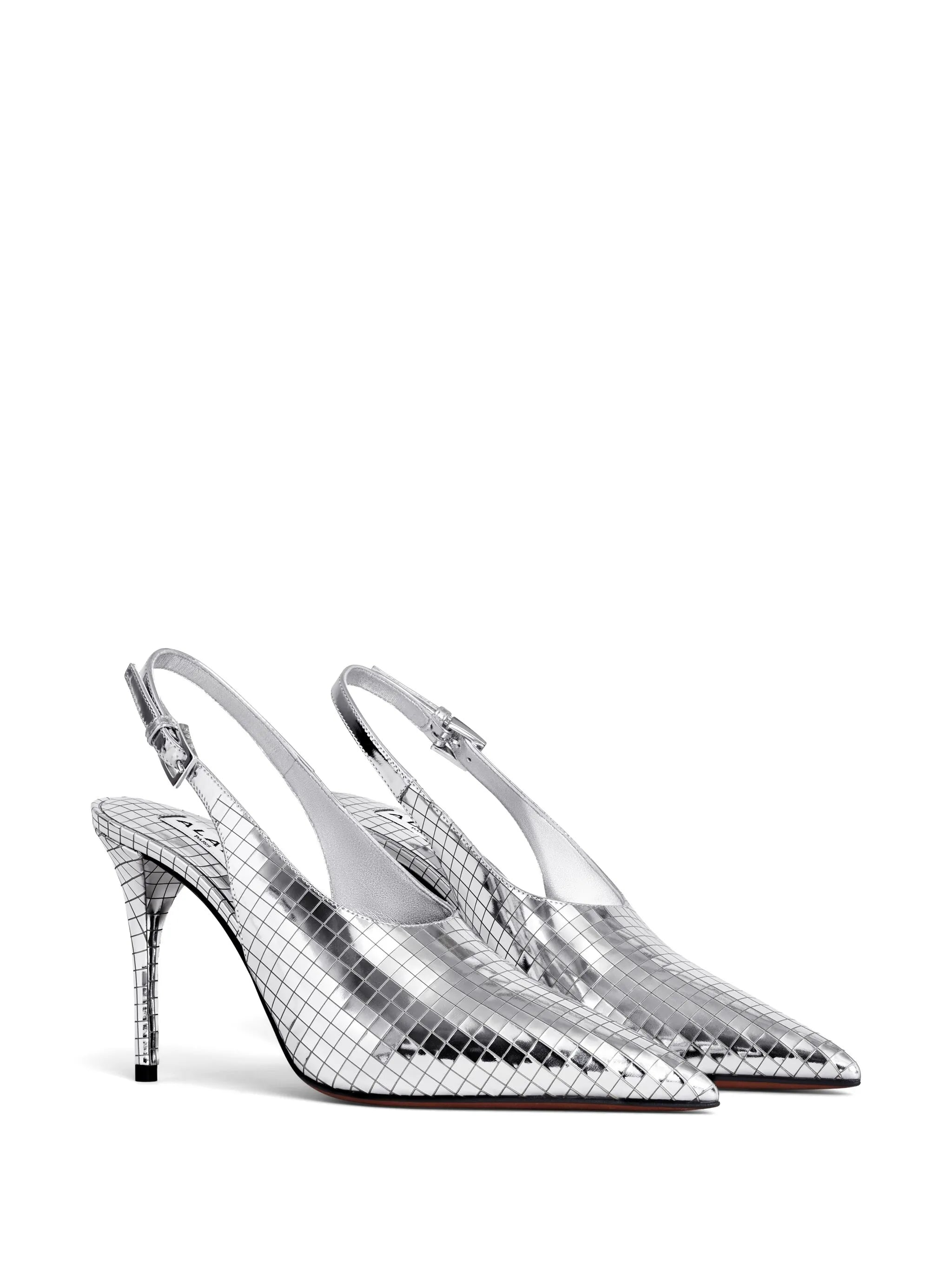 90mm Art Deco pumps