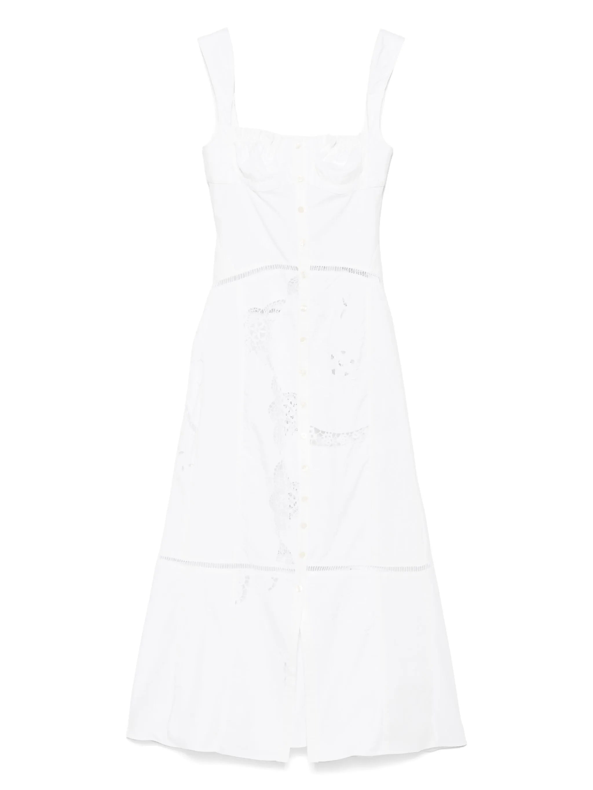 Regenerated midi dress