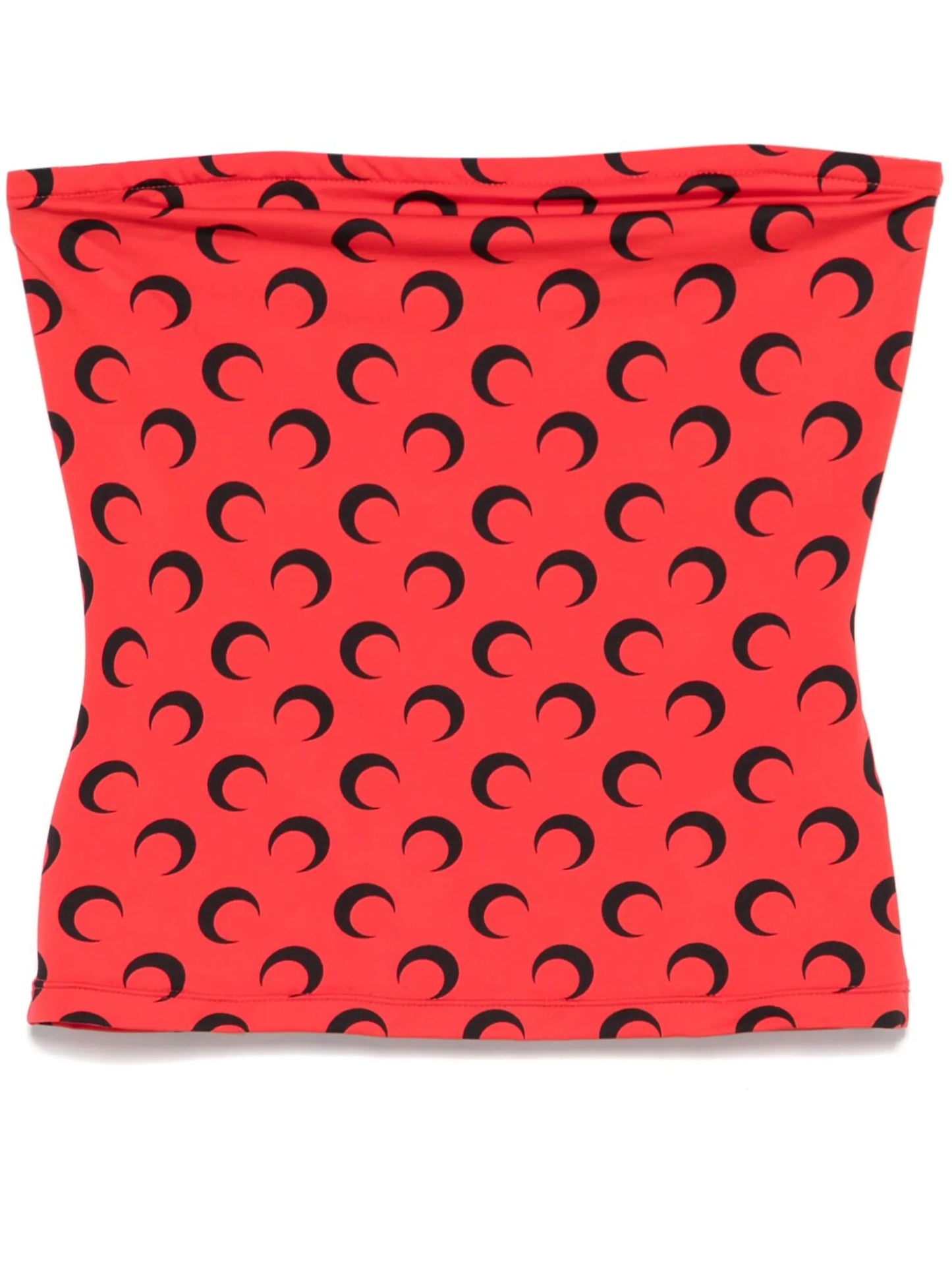 Moonogram-pattern top