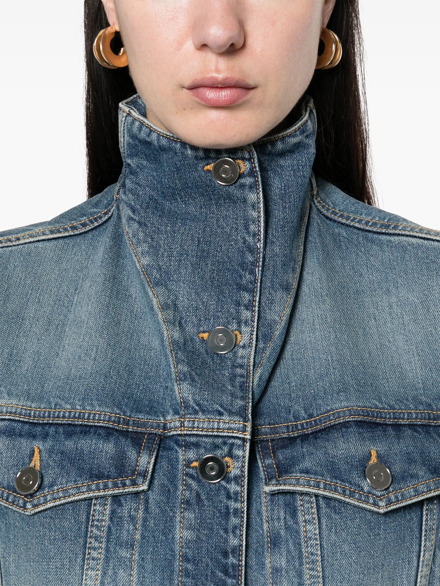 denim vest