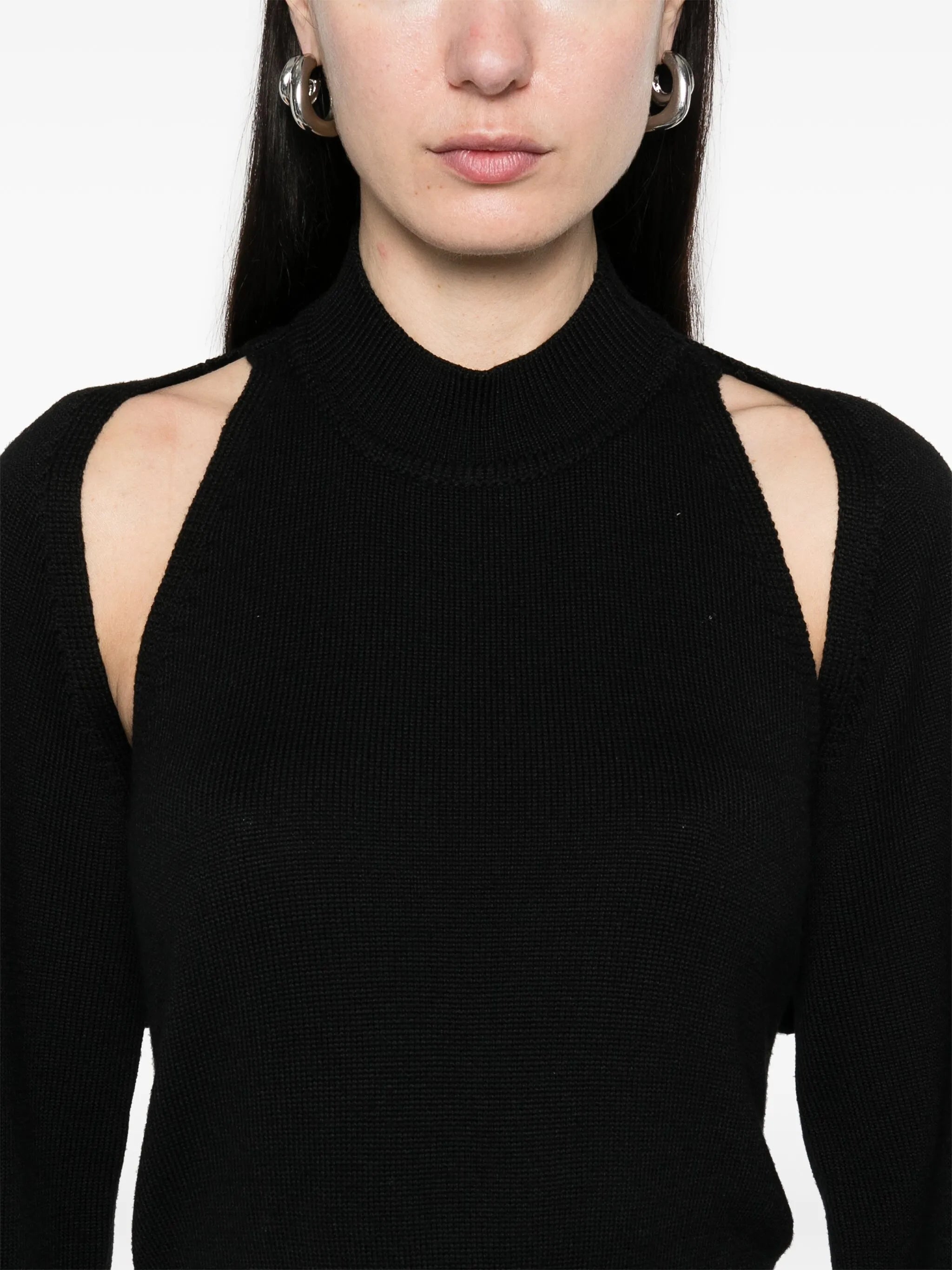 cut-out sweater