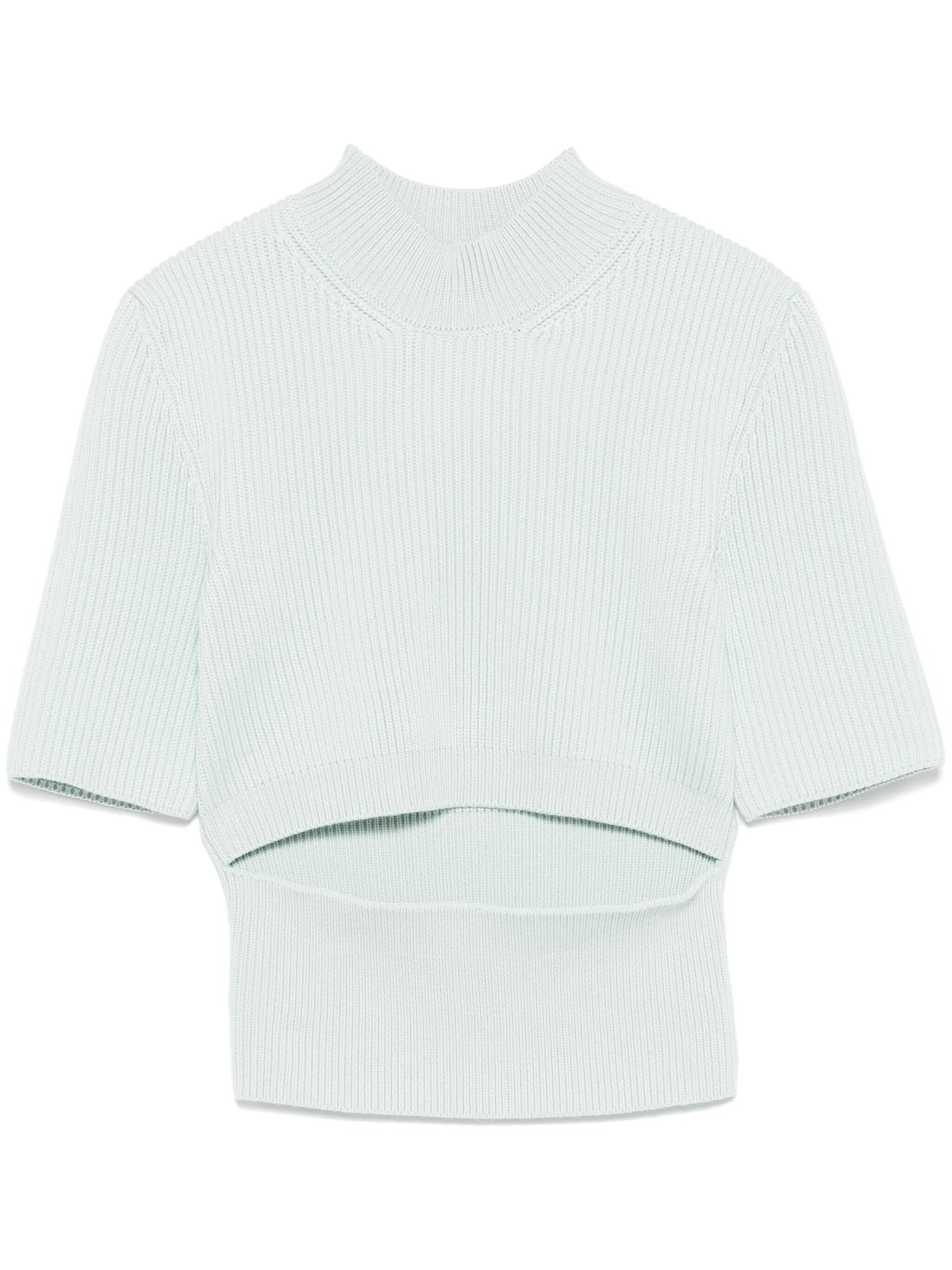 ribbed T-shirt