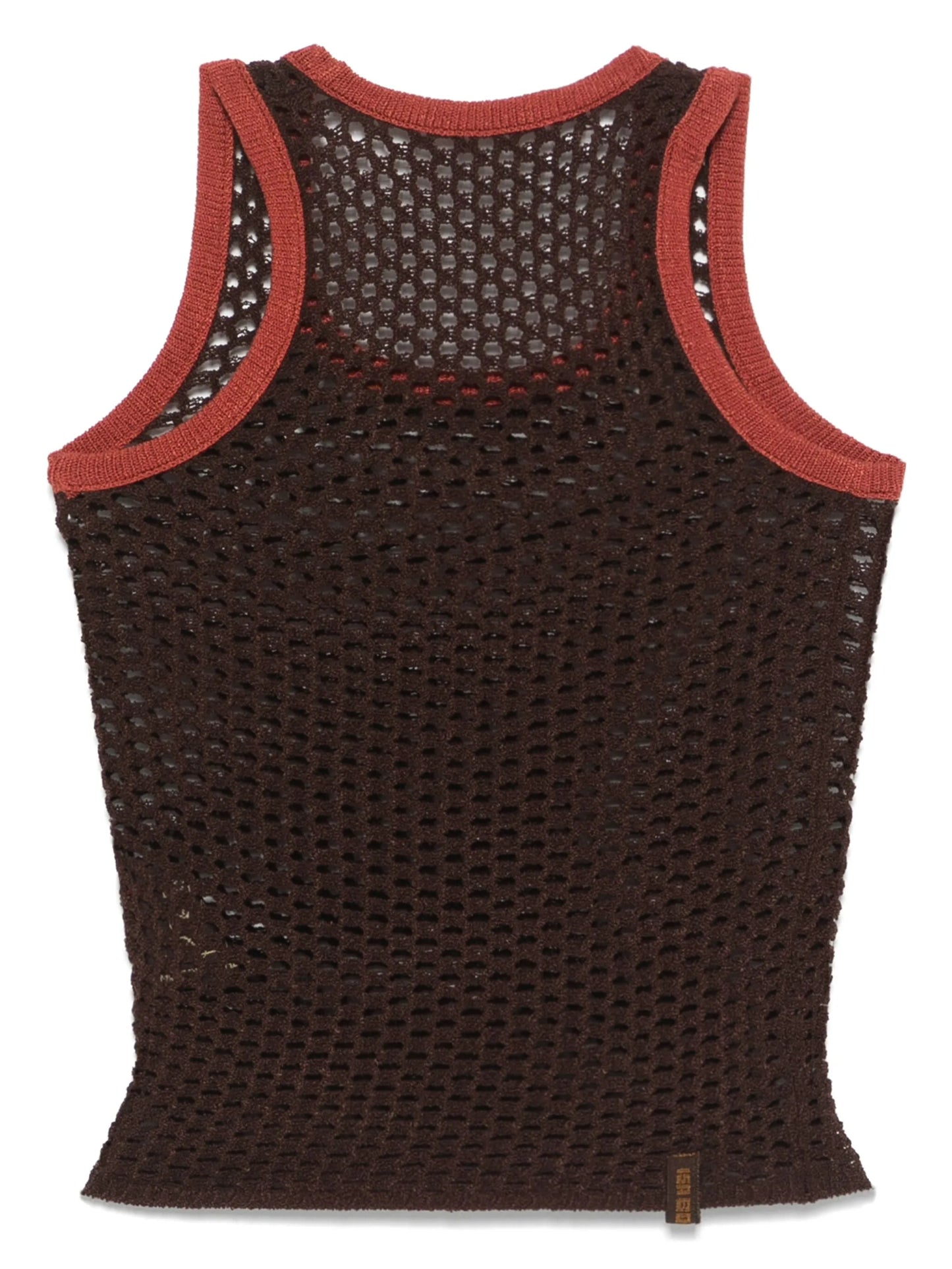 fishnet tank top