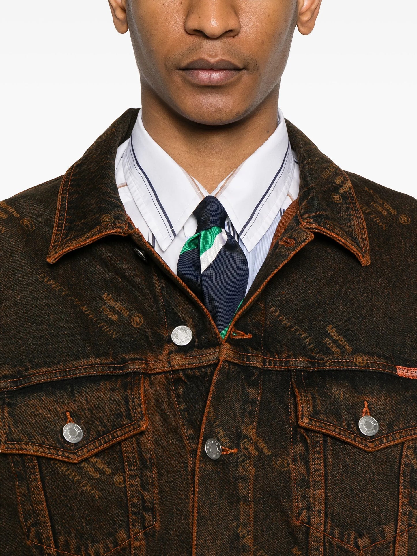 Oversized denim jacket