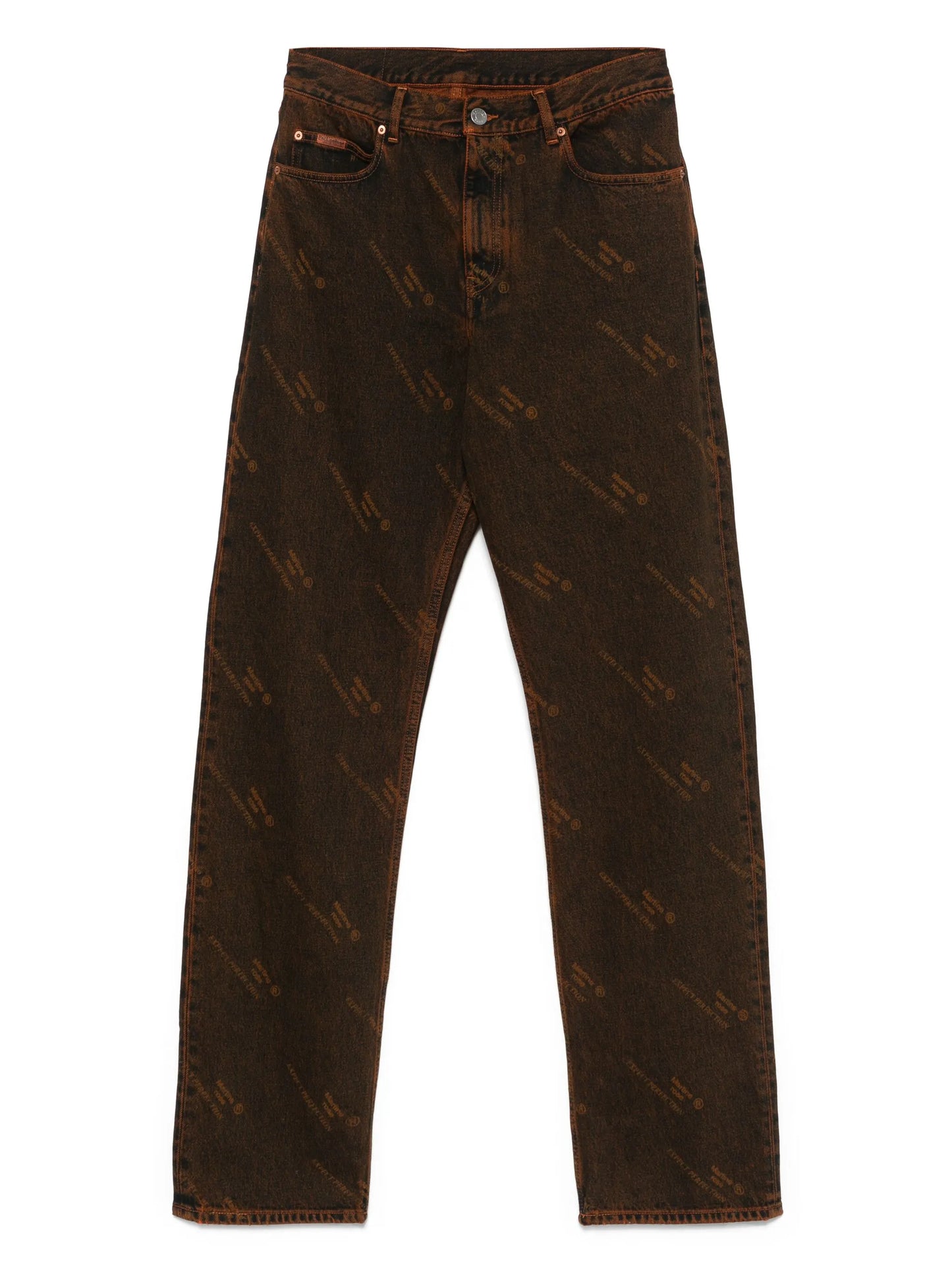 logo-print jeans