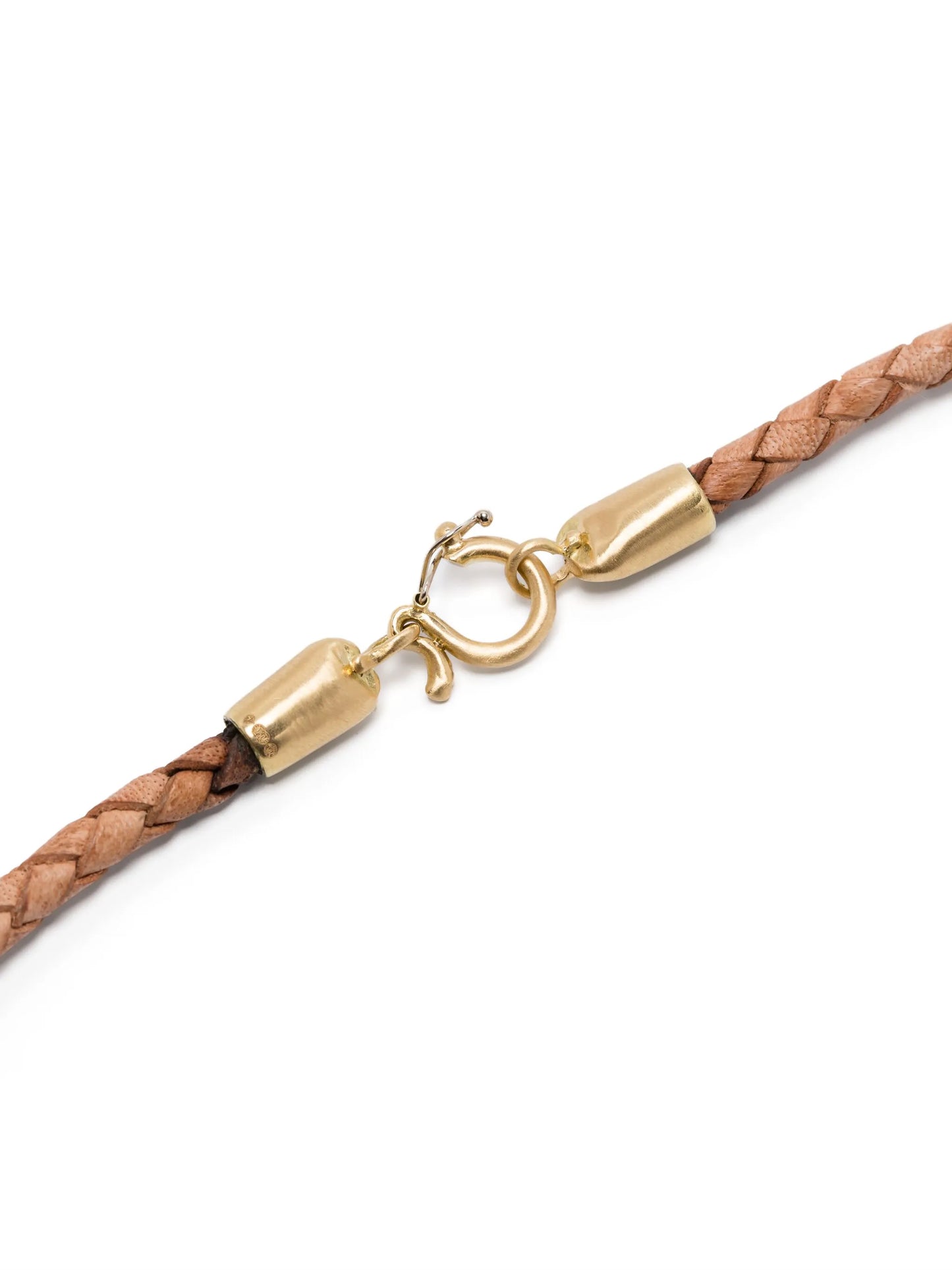 18K yellow gold Intreccia necklace
