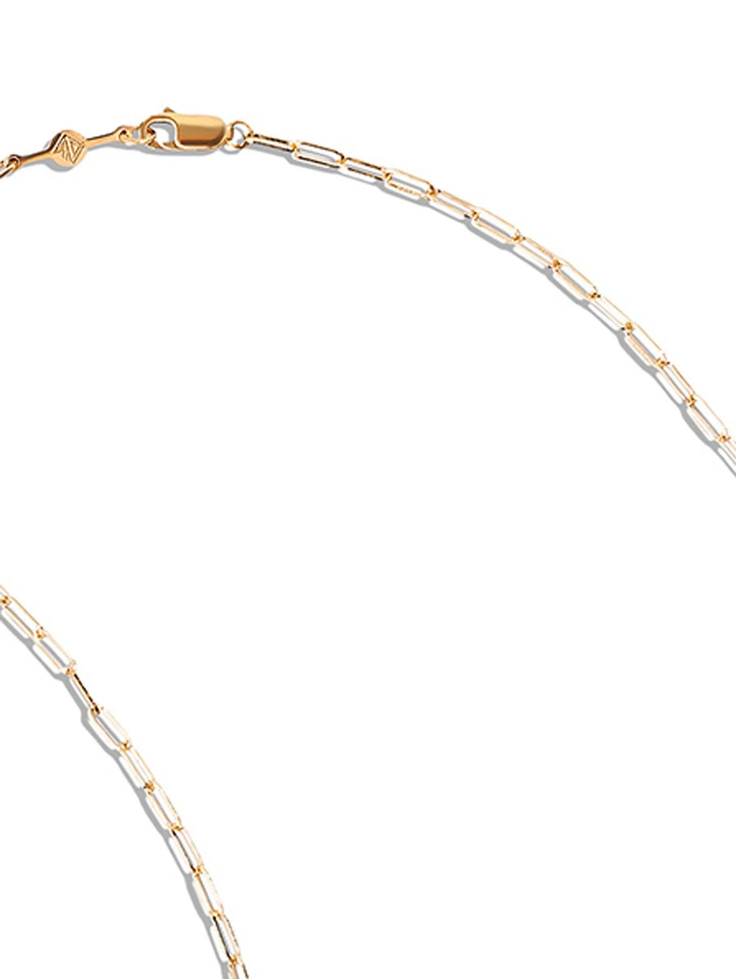 18kt yellow gold Libero chain necklace