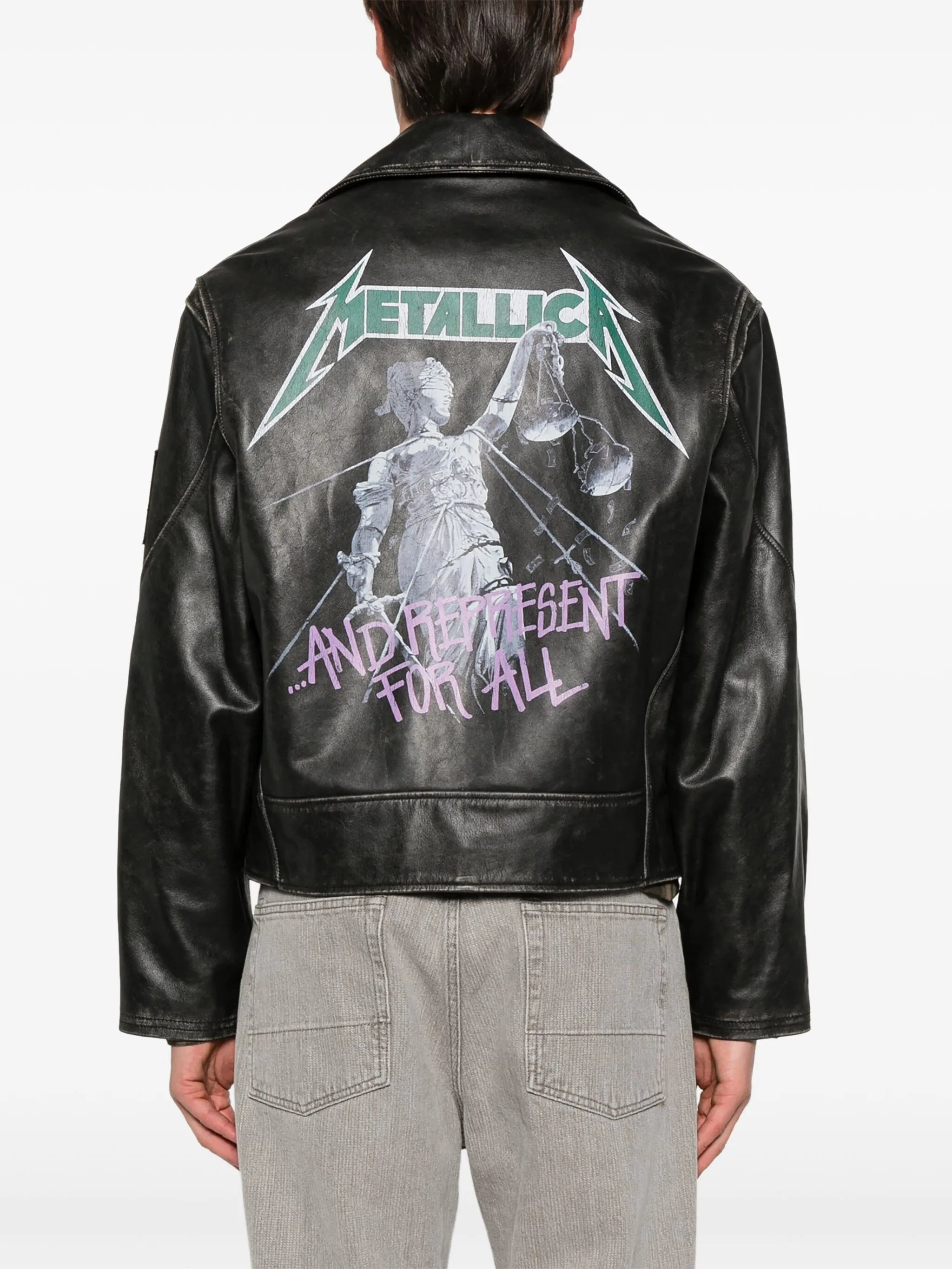 Metallica leather jacket