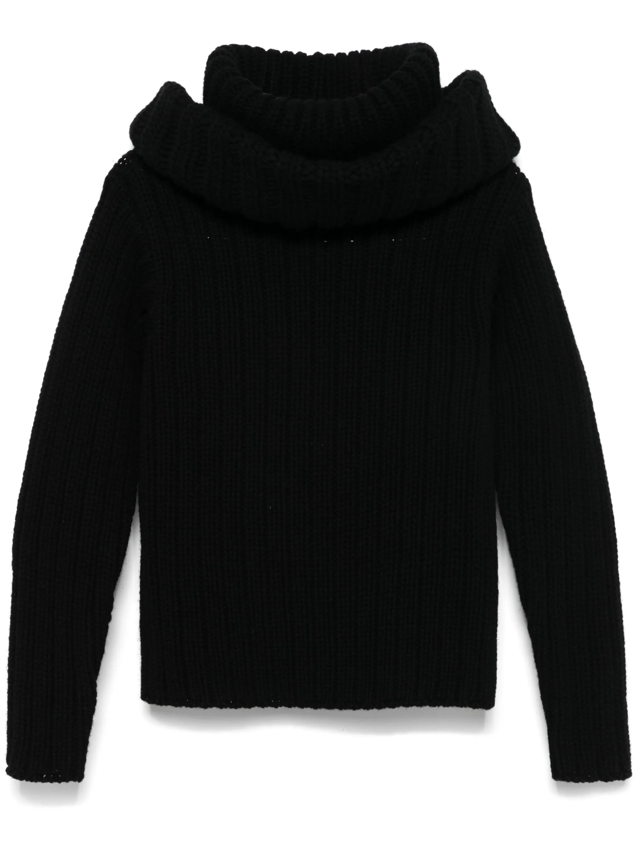 chunky ribbed knit sweater