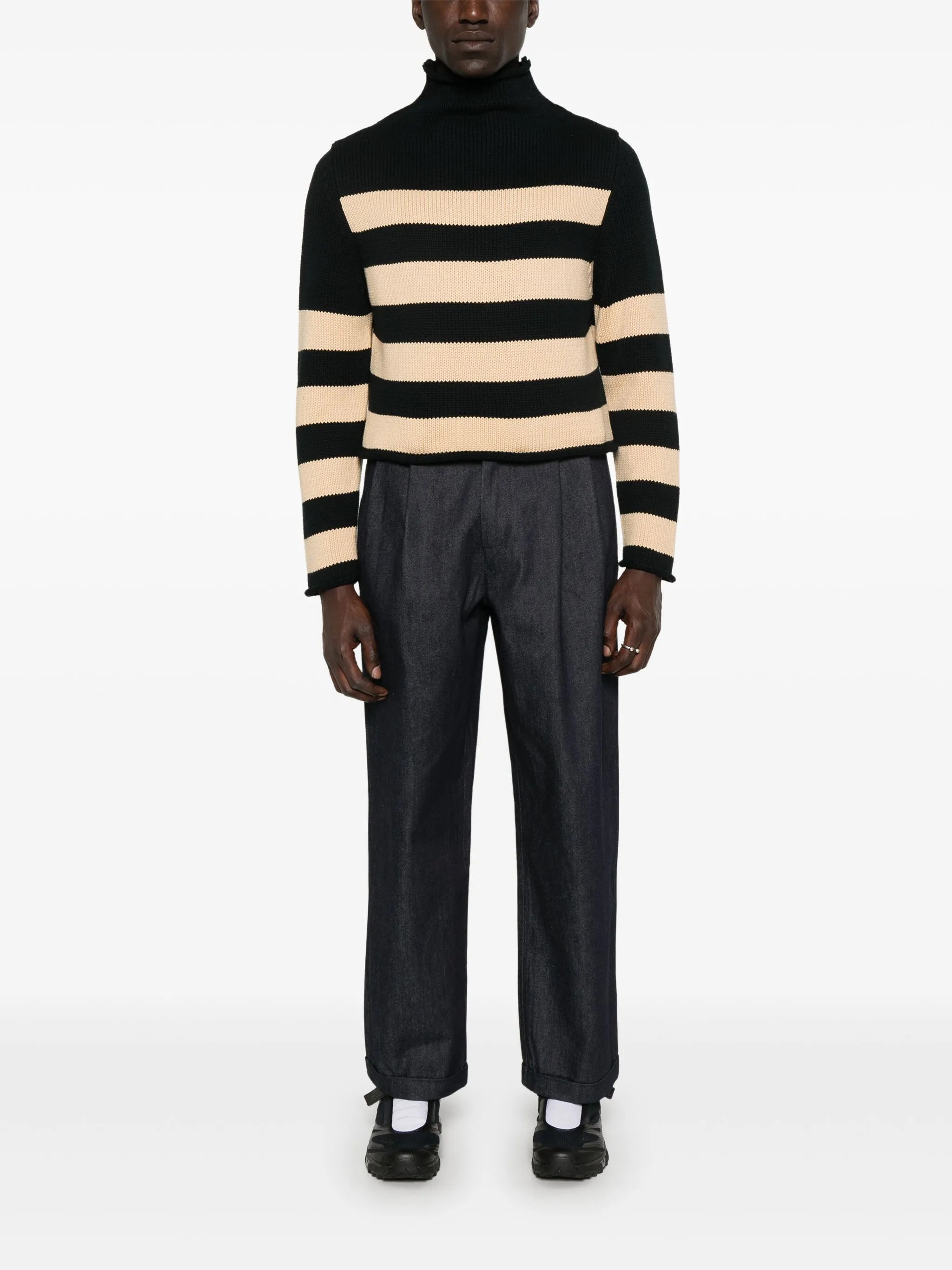 striped sweater