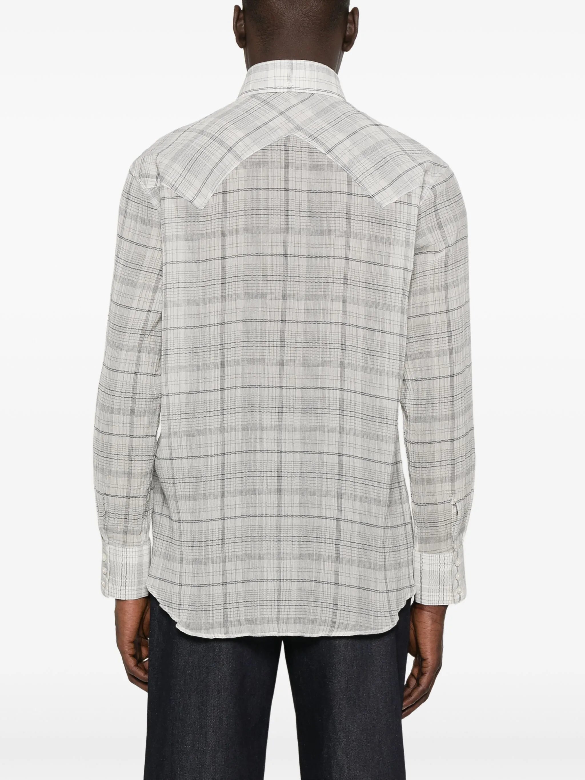 checked shirt