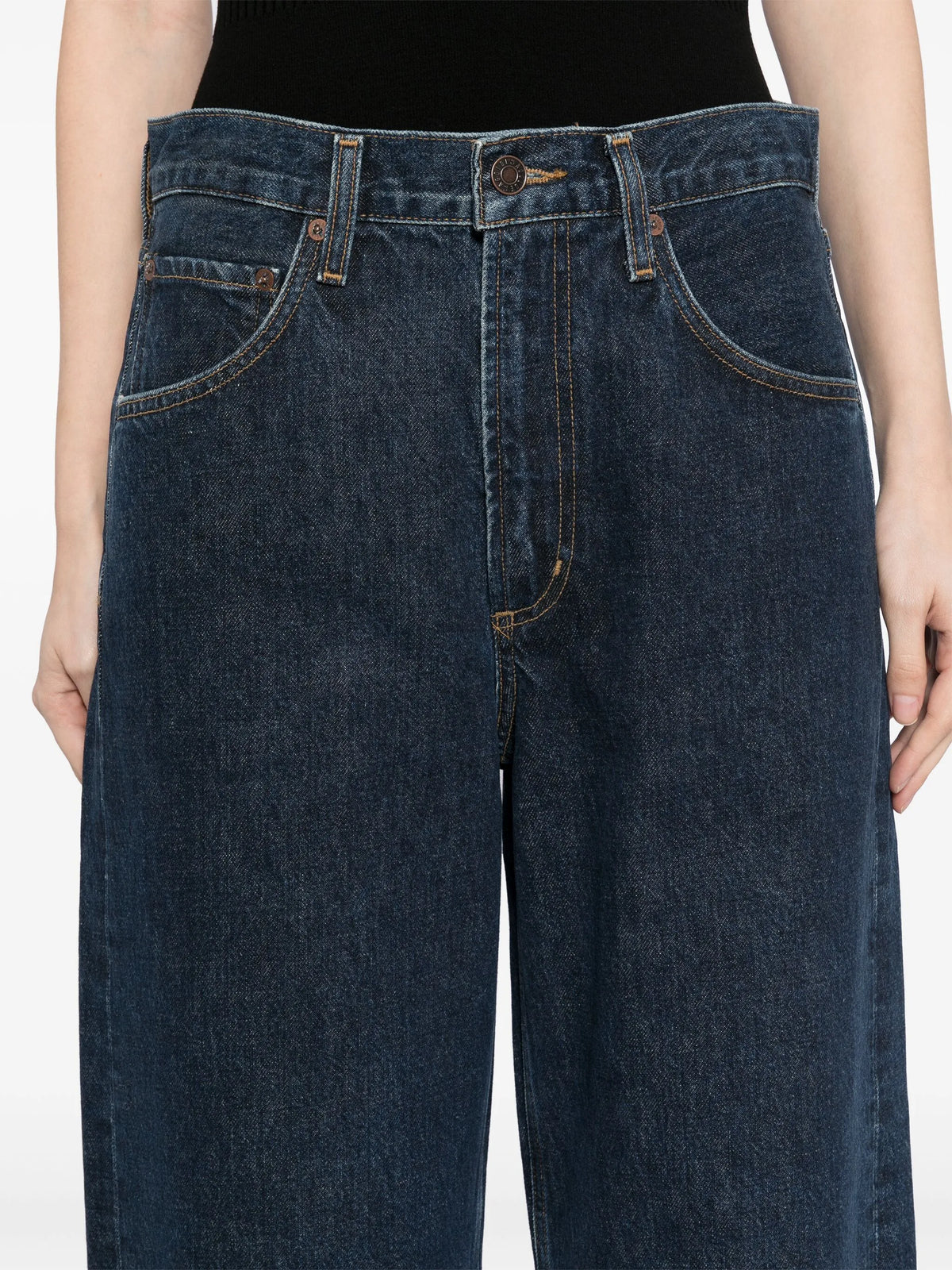 low curve jeans