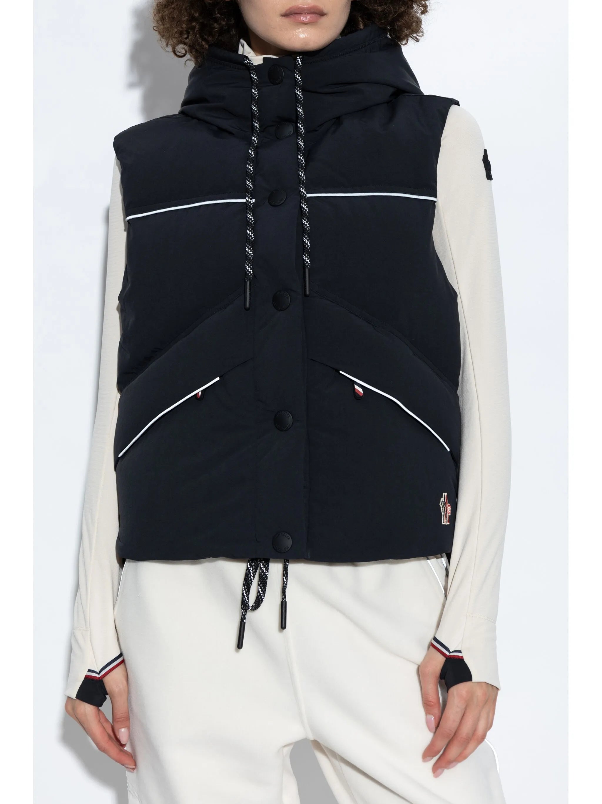 Arolla hooded down gilet