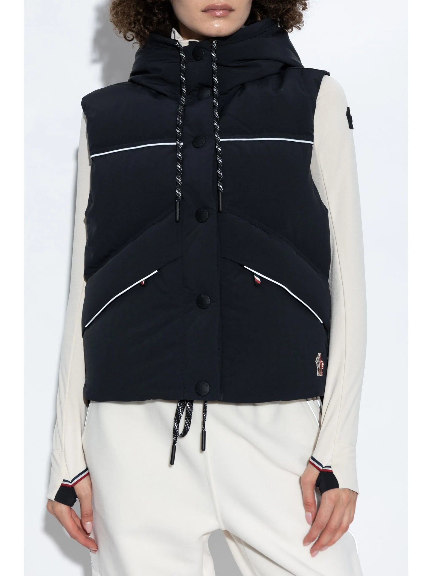 Arolla hooded down gilet