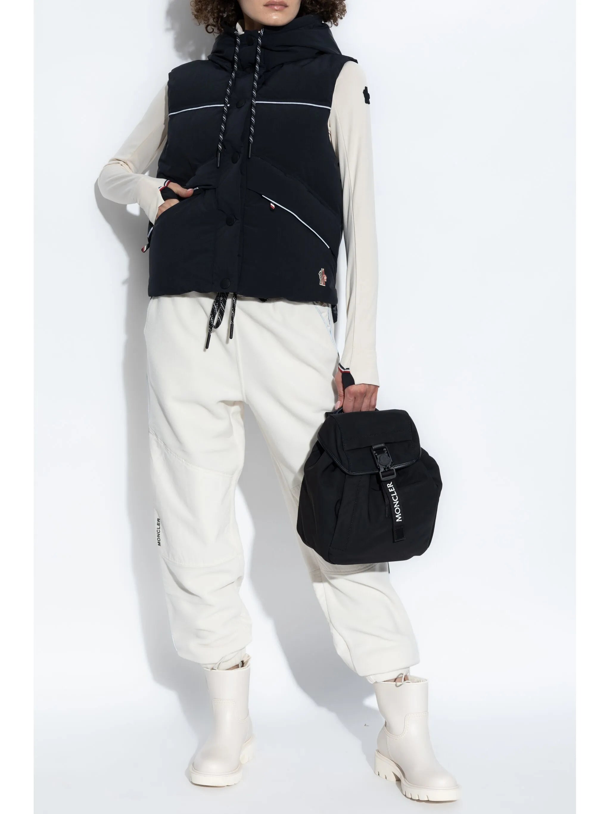 Arolla hooded down gilet