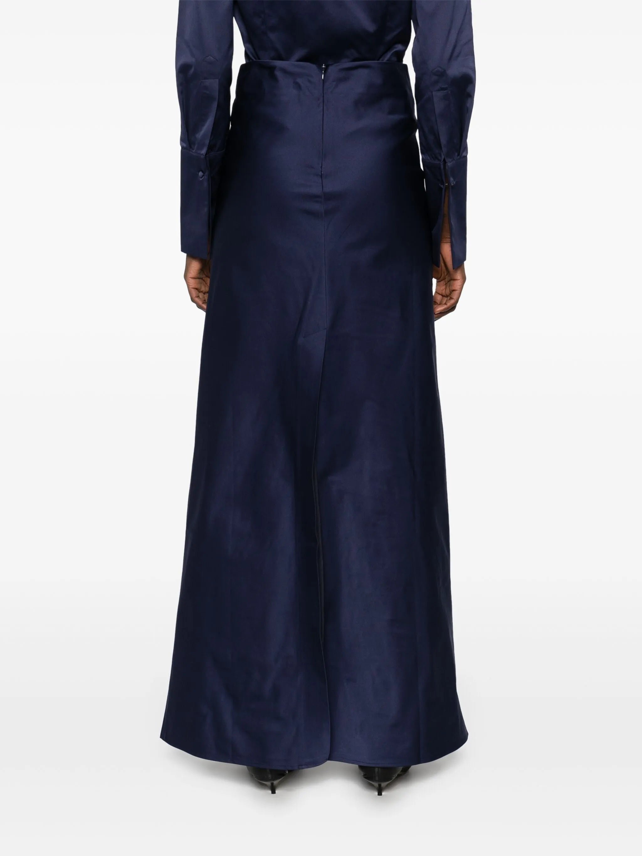 x Gieves & Hawkes Belmont maxi skirt