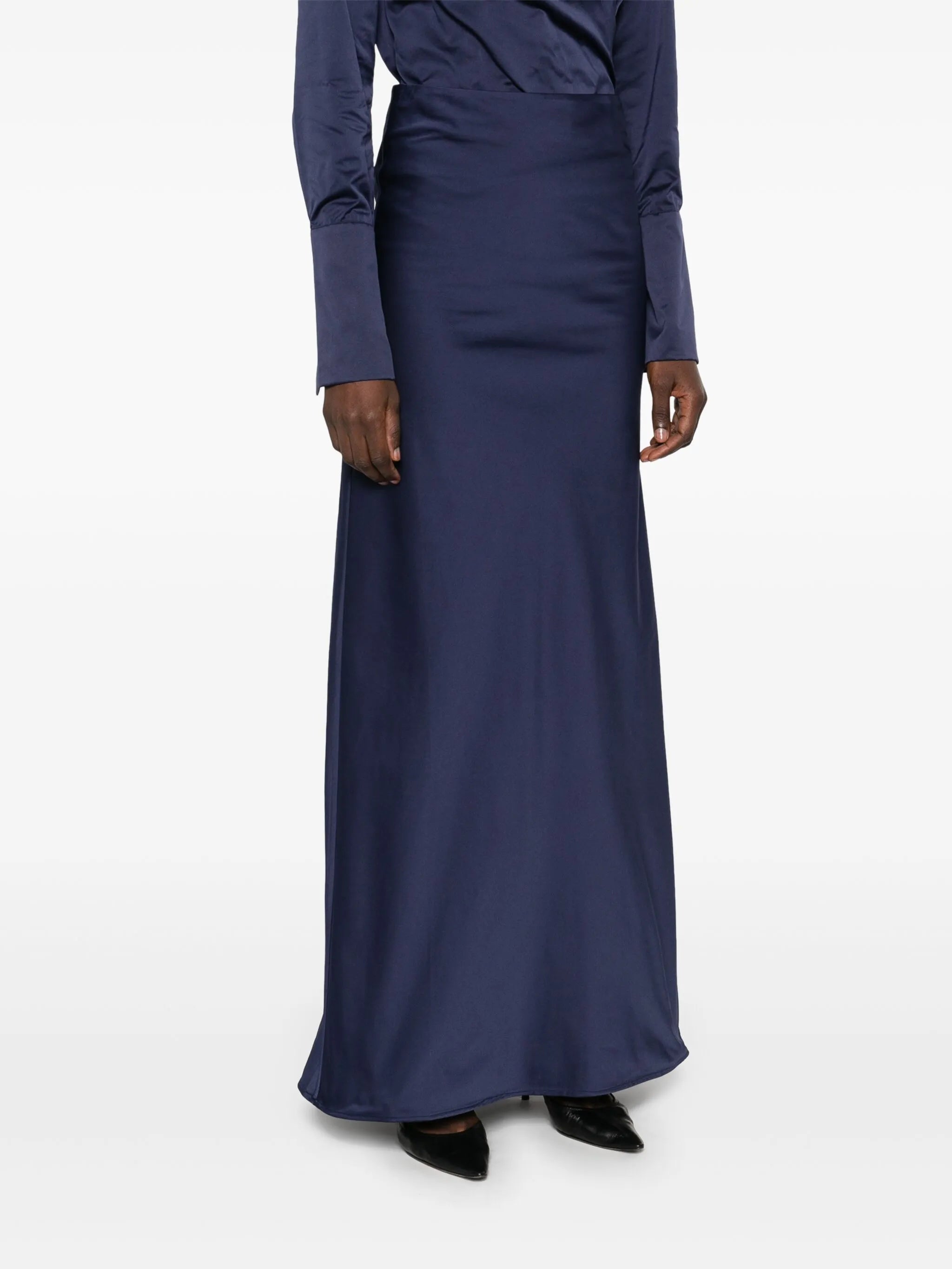 x Gieves & Hawkes Belmont maxi skirt