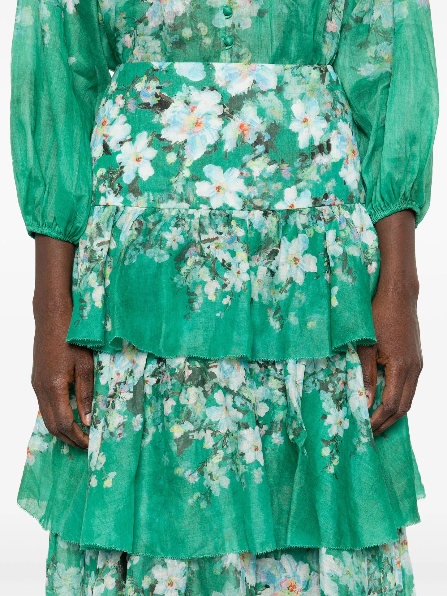 Everley midi skirt