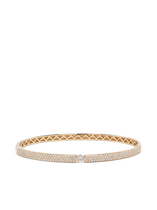 18kt yellow gold Zeus diamond bracelet