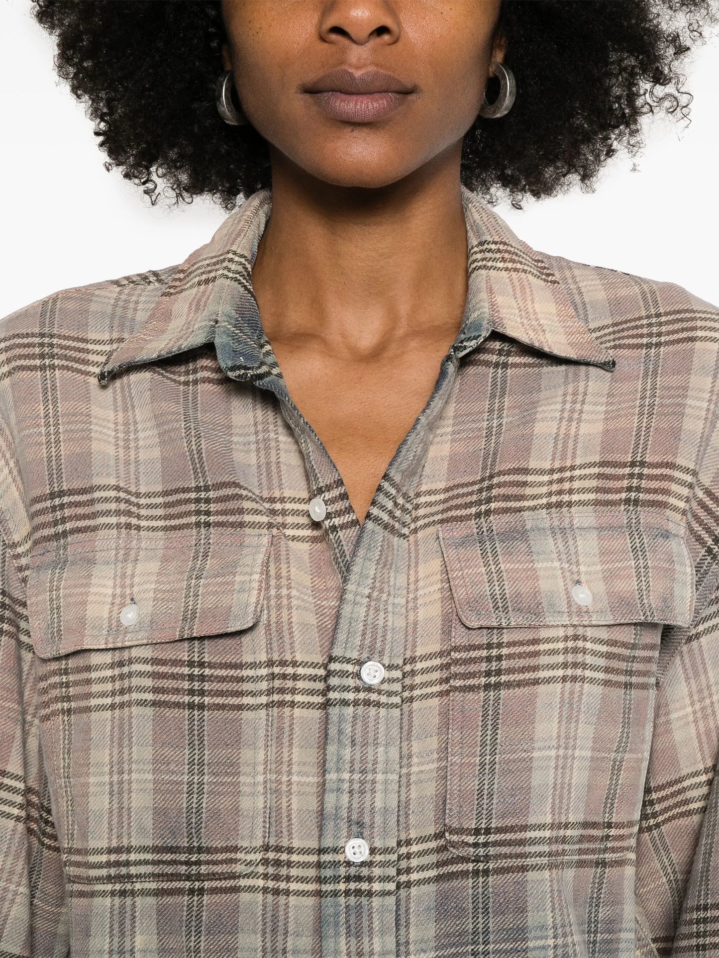 checked shirt