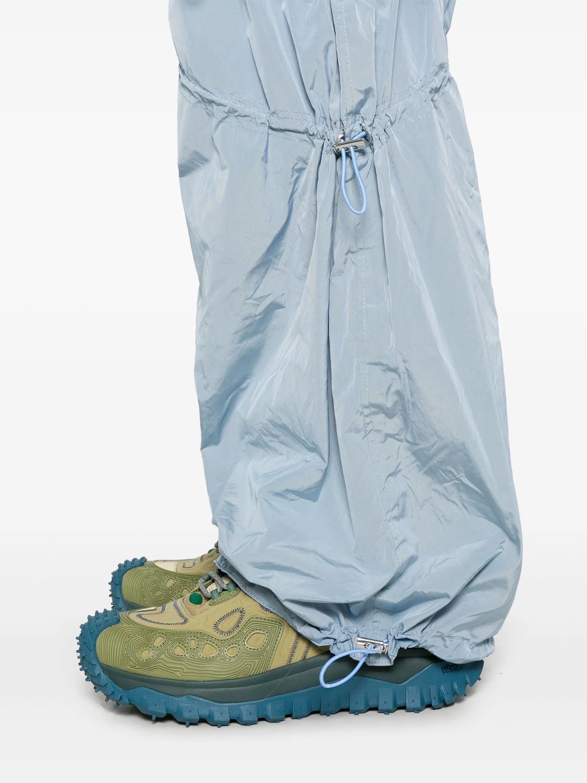 drawstring-detail trousers