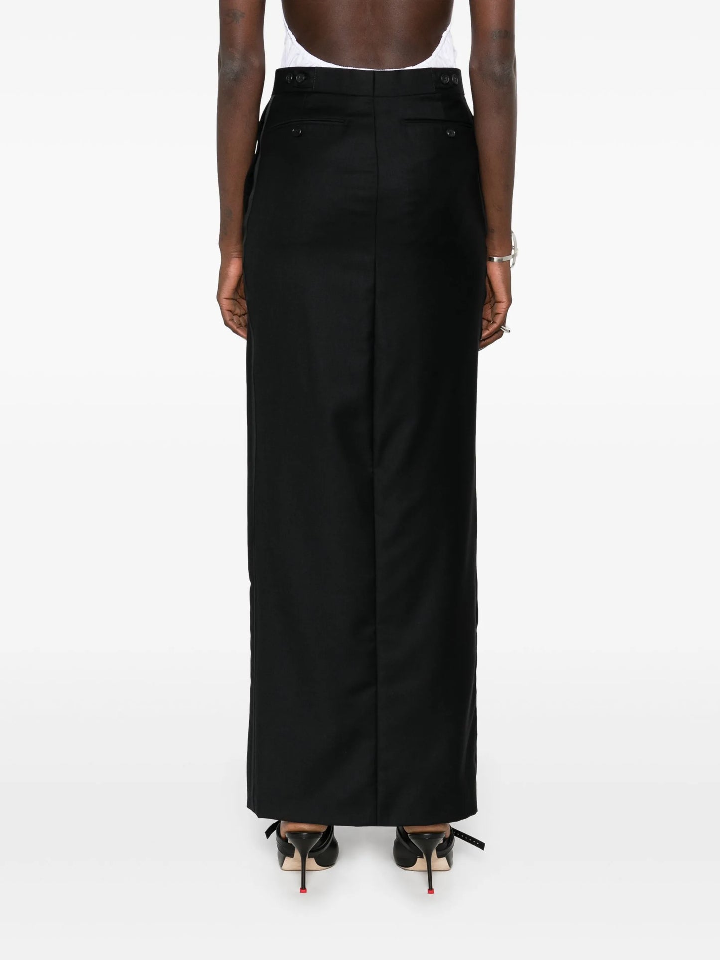 x Gieves & Hawkes Copeland midi skirt