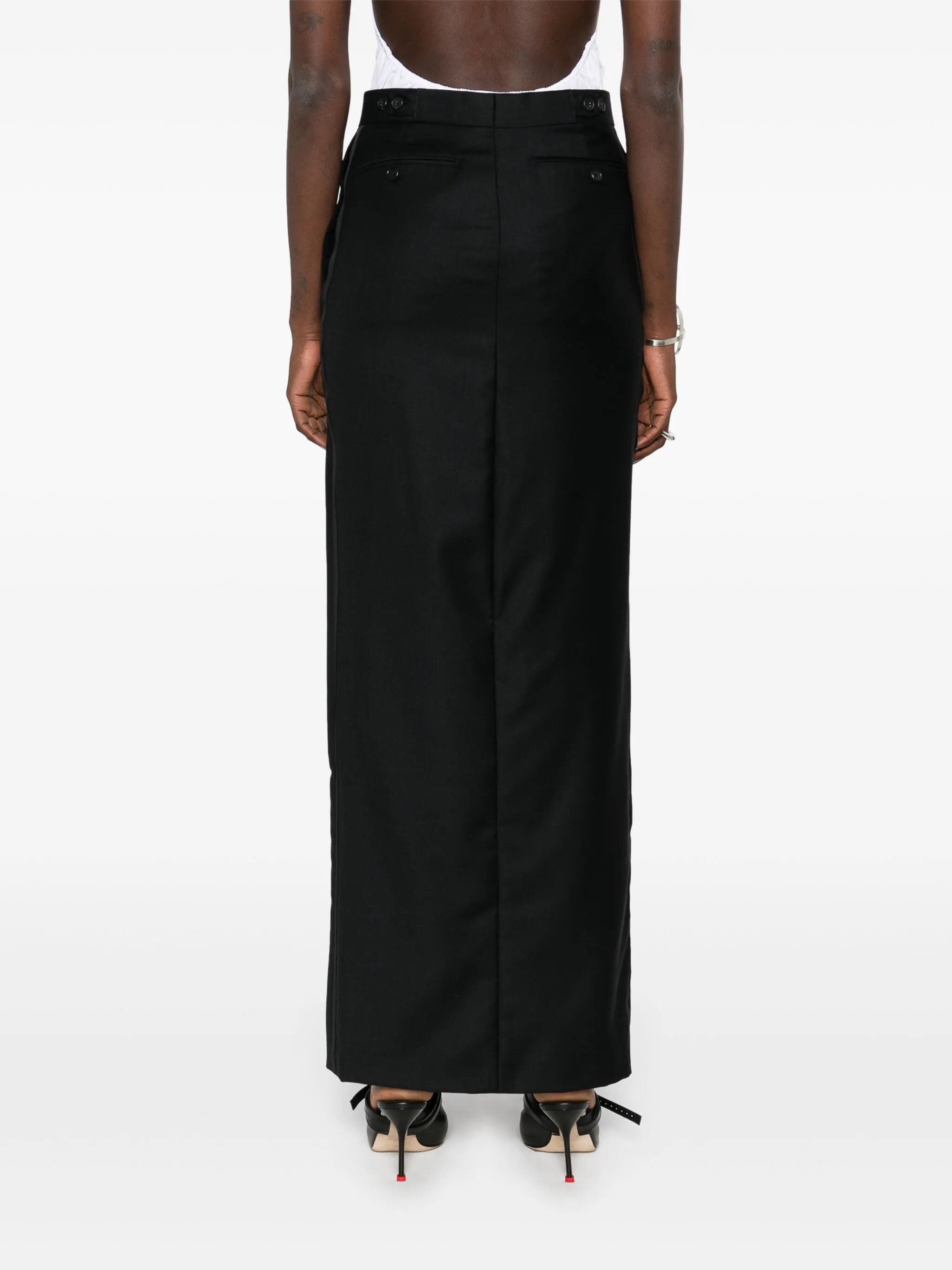 x Gieves & Hawkes Copeland midi skirt