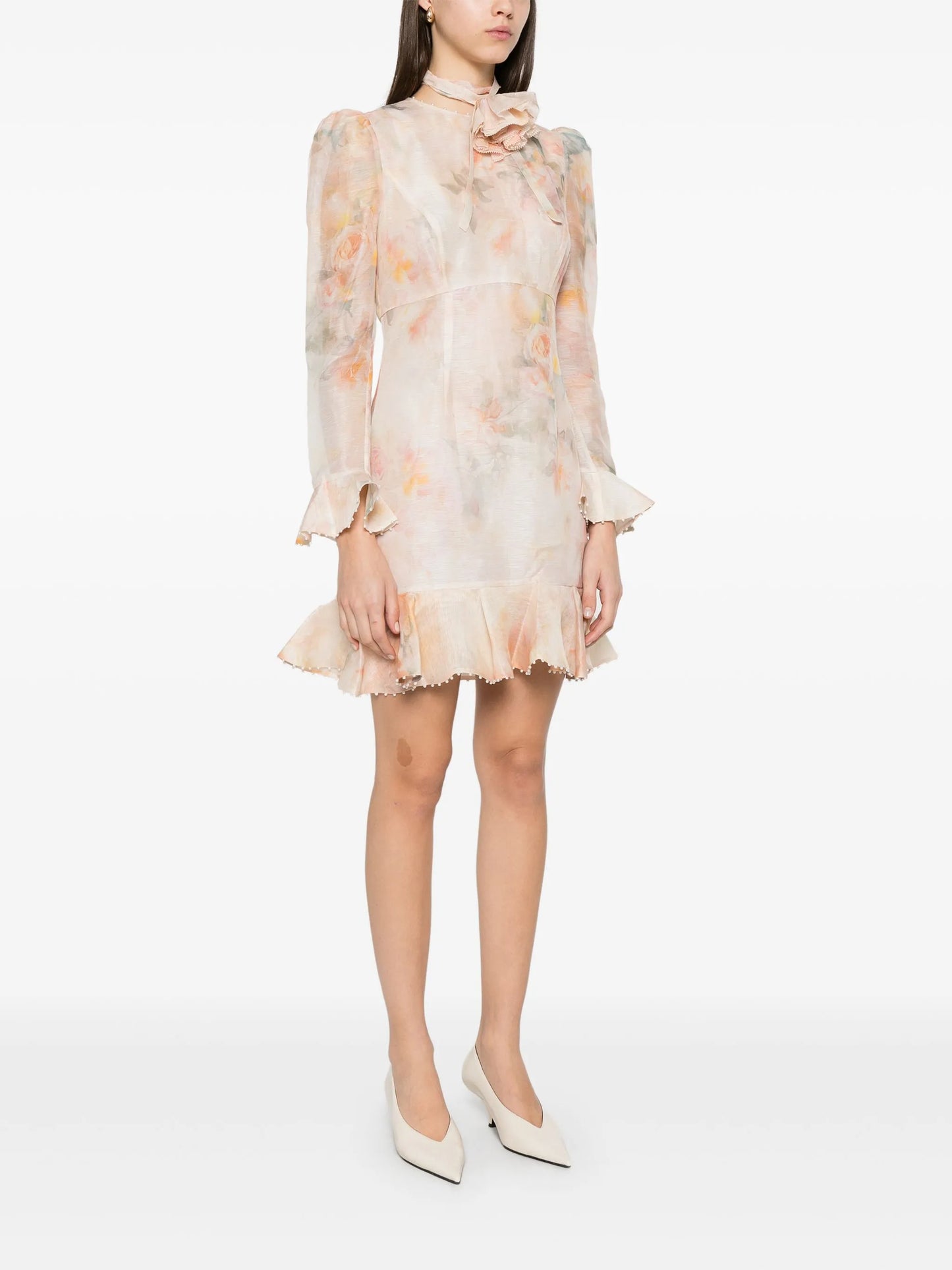 Crush Flower mini dress