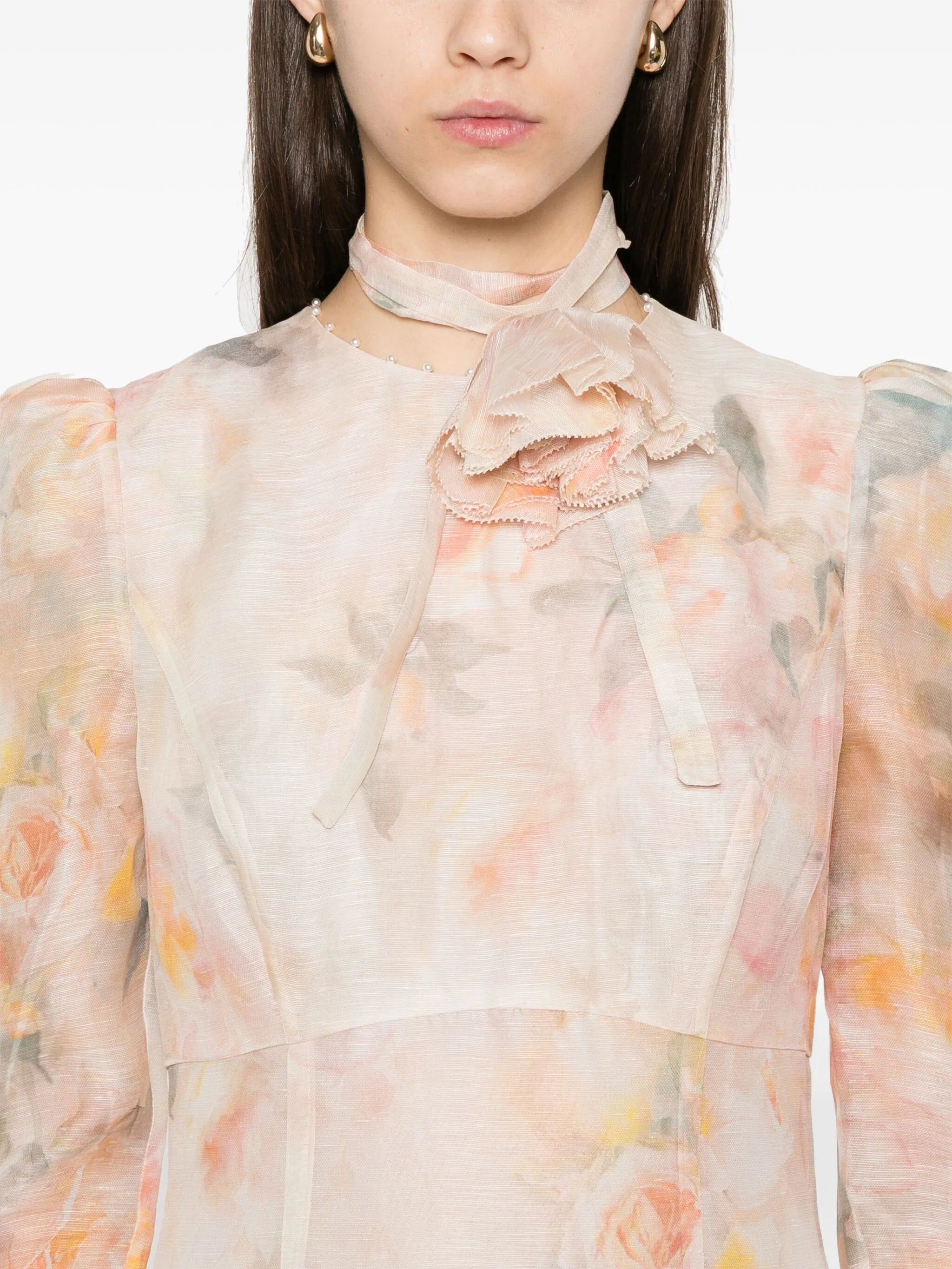 Crush Flower mini dress