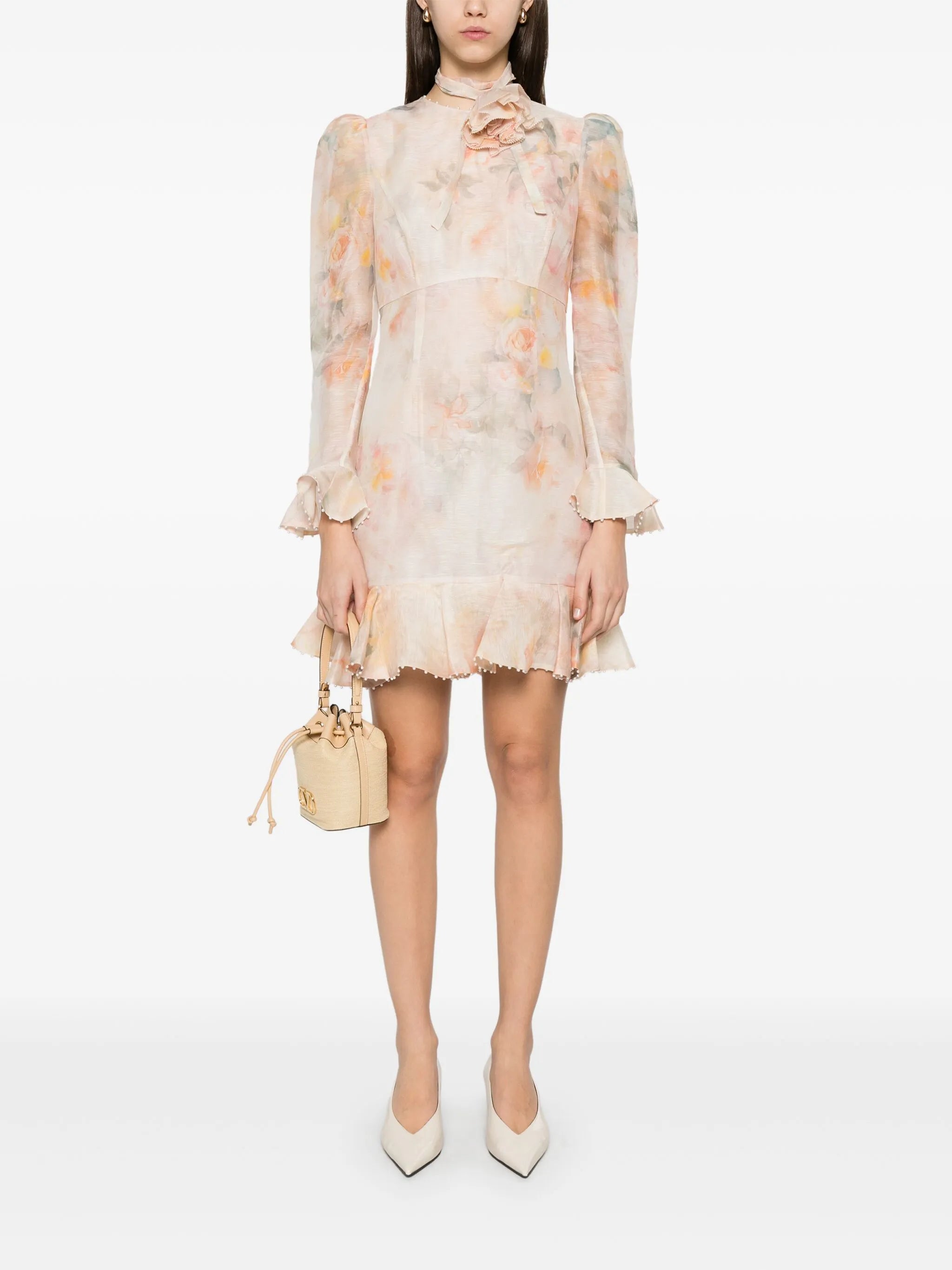 Crush Flower mini dress