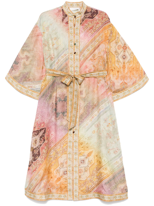 Tallow midi shirt dress