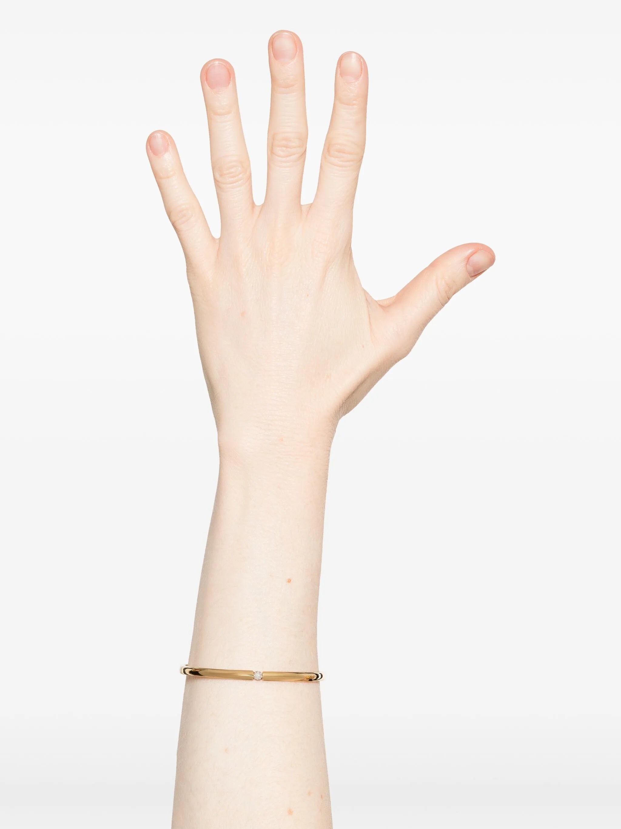 18kt yellow gold Zeus diamond bracelet