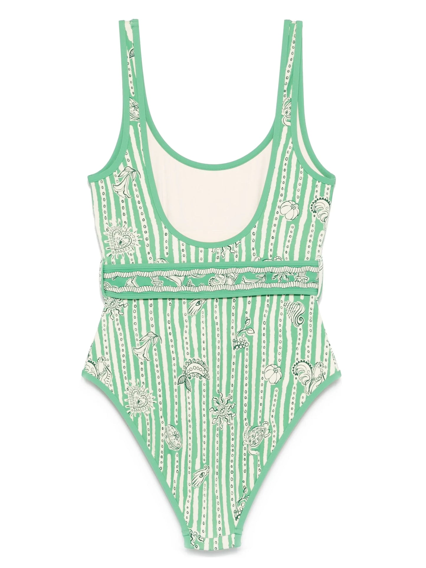 Lula belted swimsuit