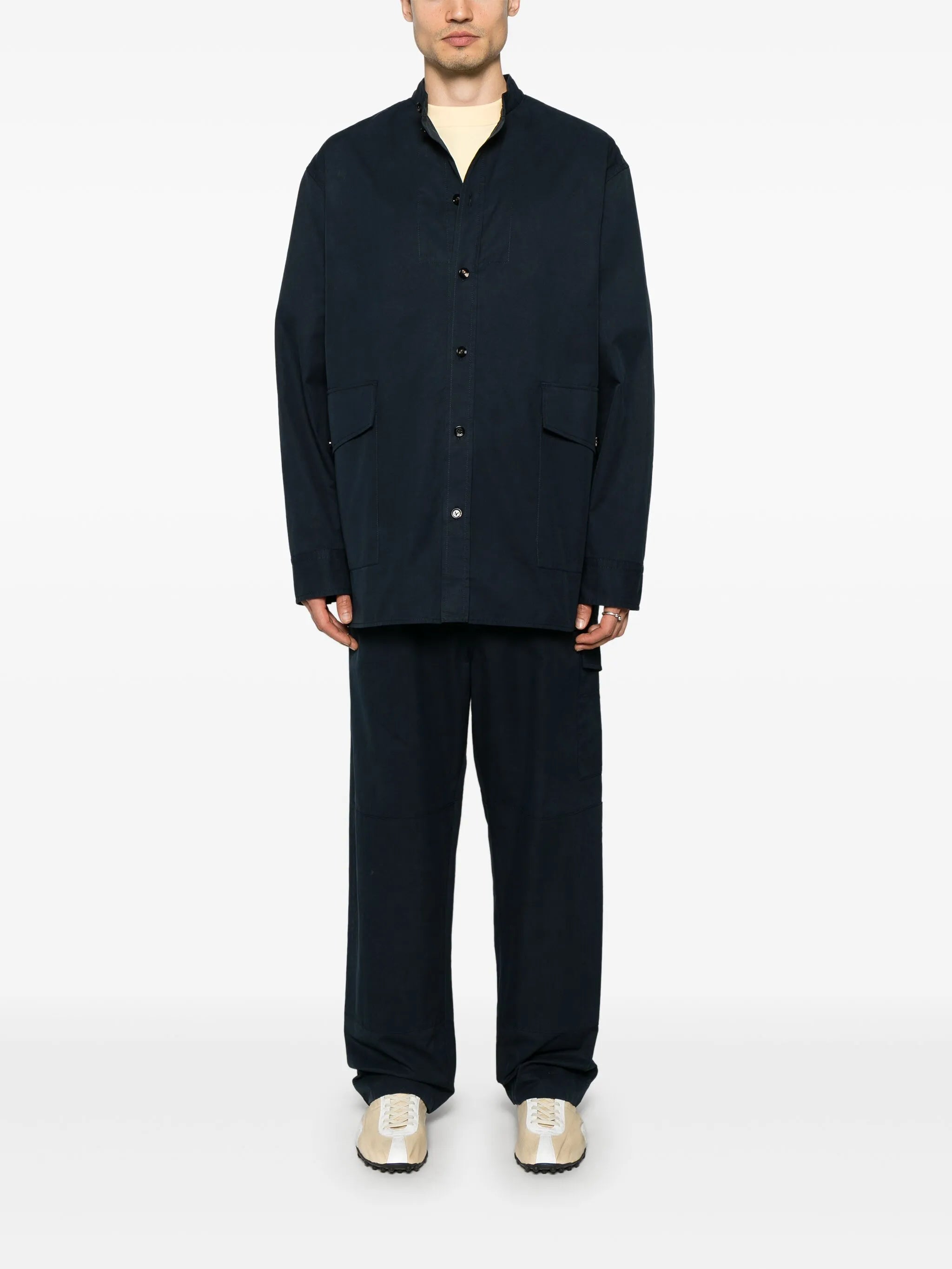 cotton twill trousers