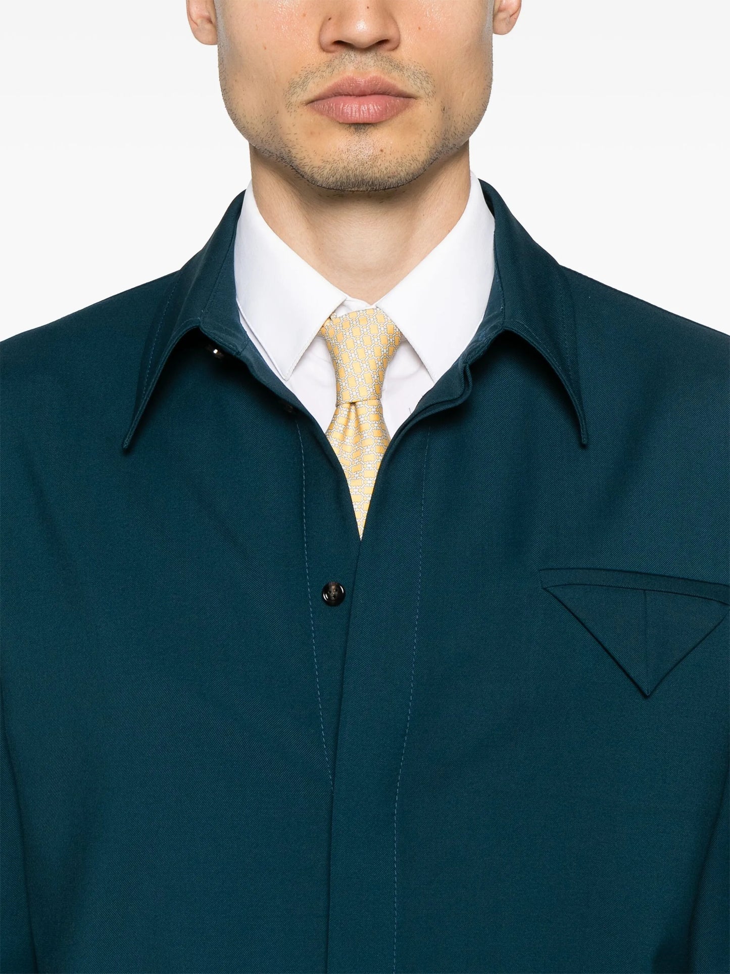 wool twill shirt