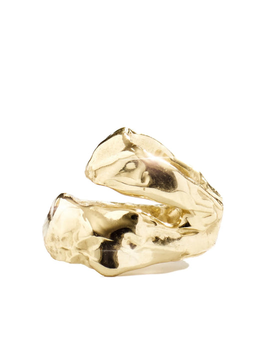 14K yellow gold My Ray cuff earring