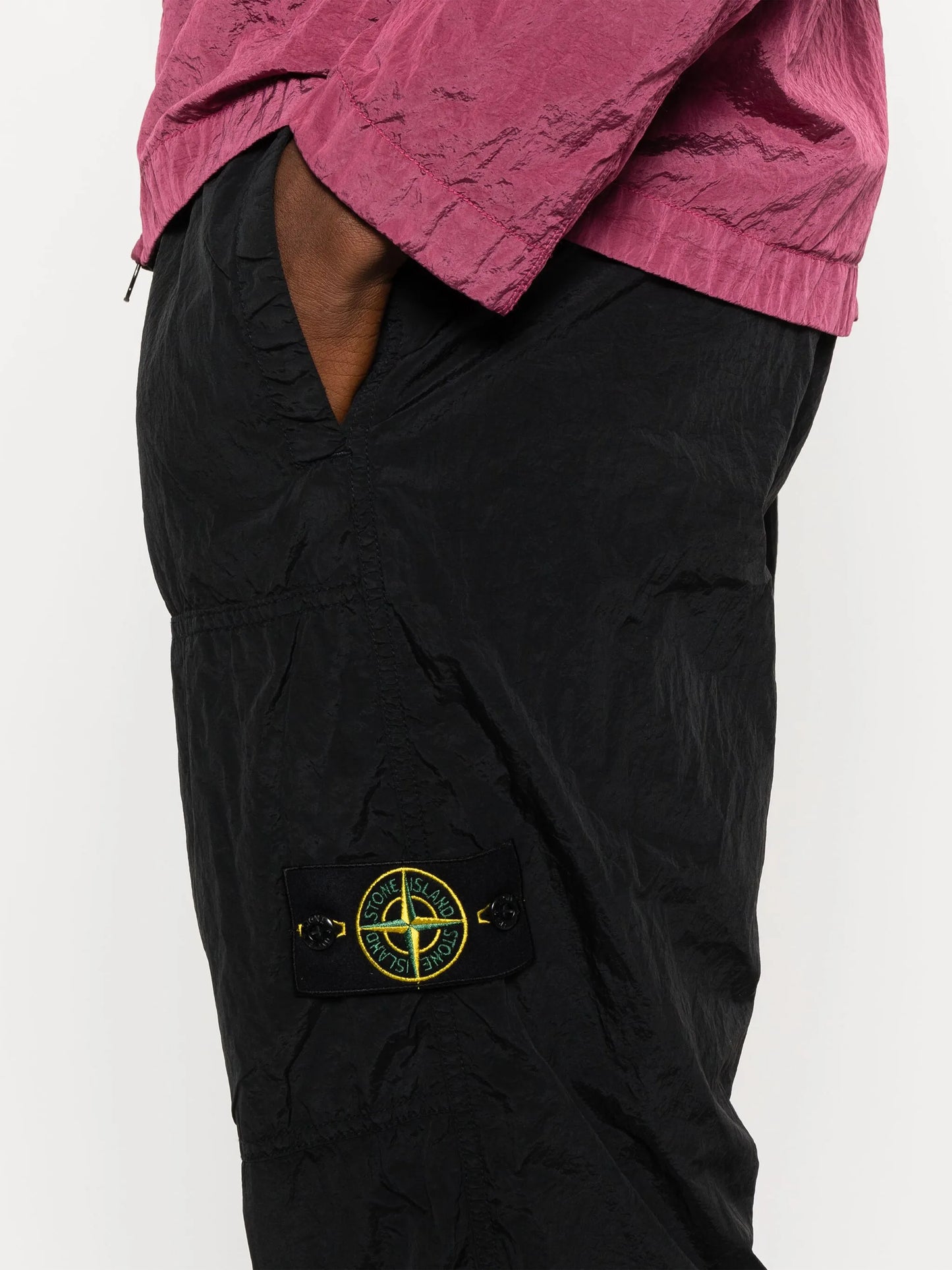 Compass-badge trousers