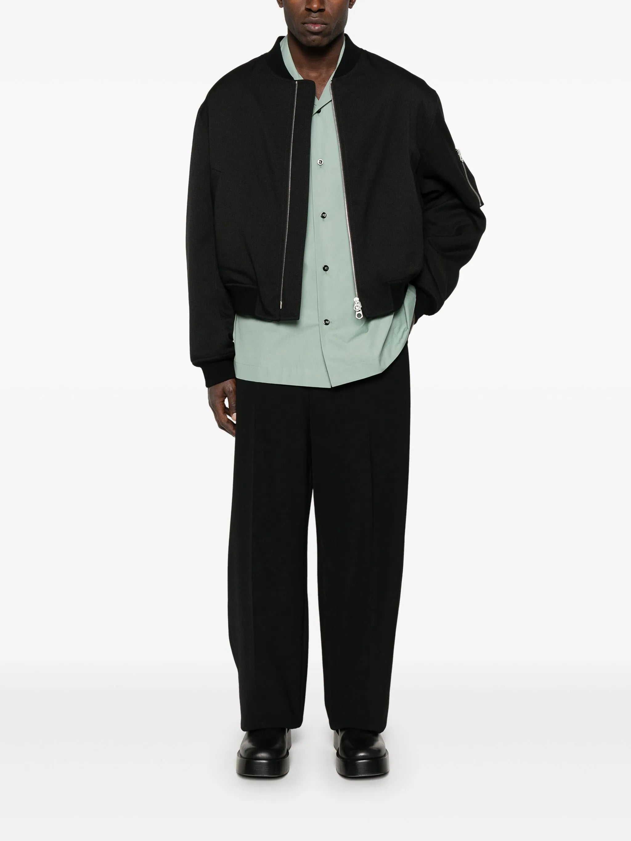 padded bomber jacket