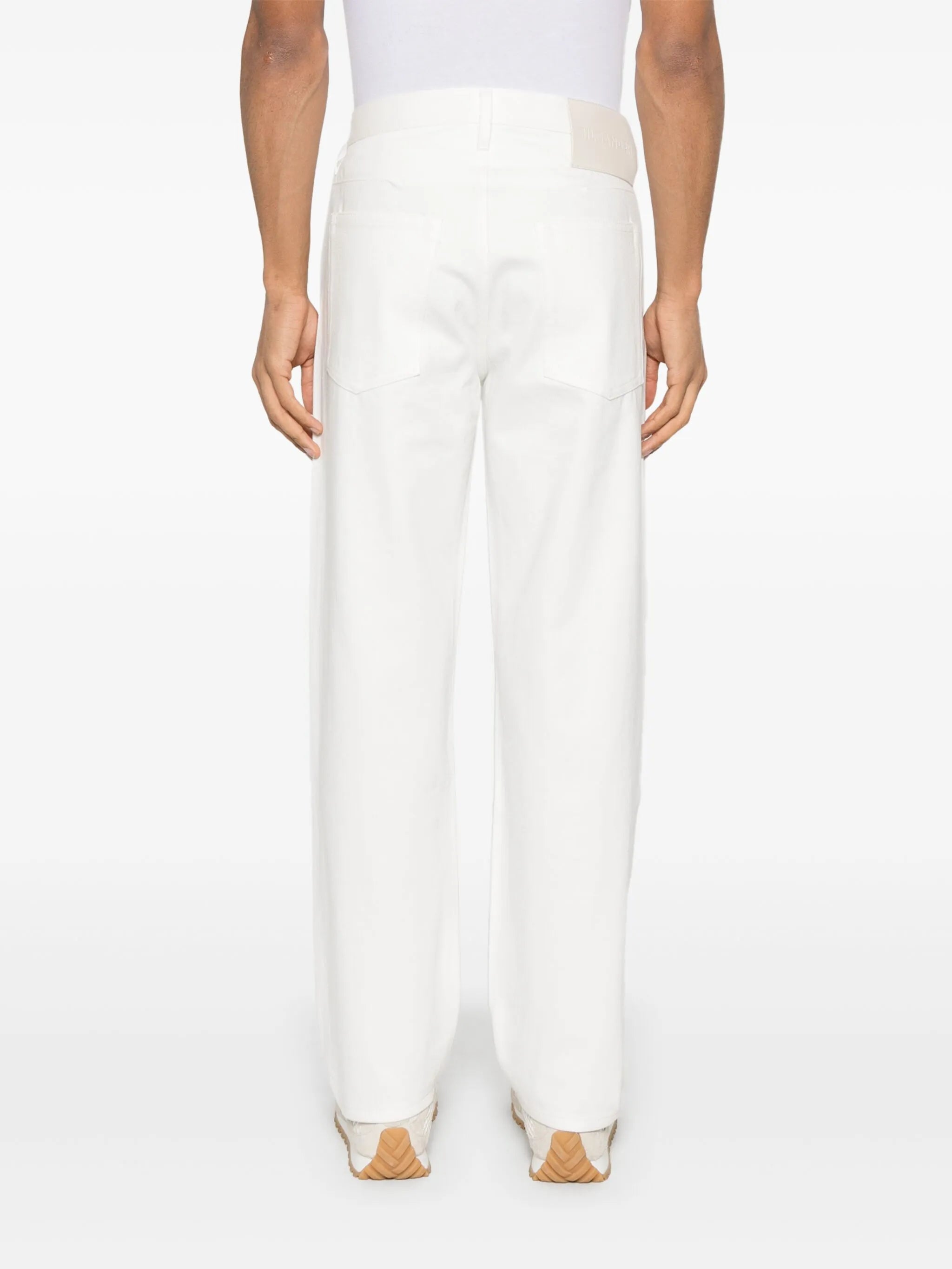 straight-leg jeans