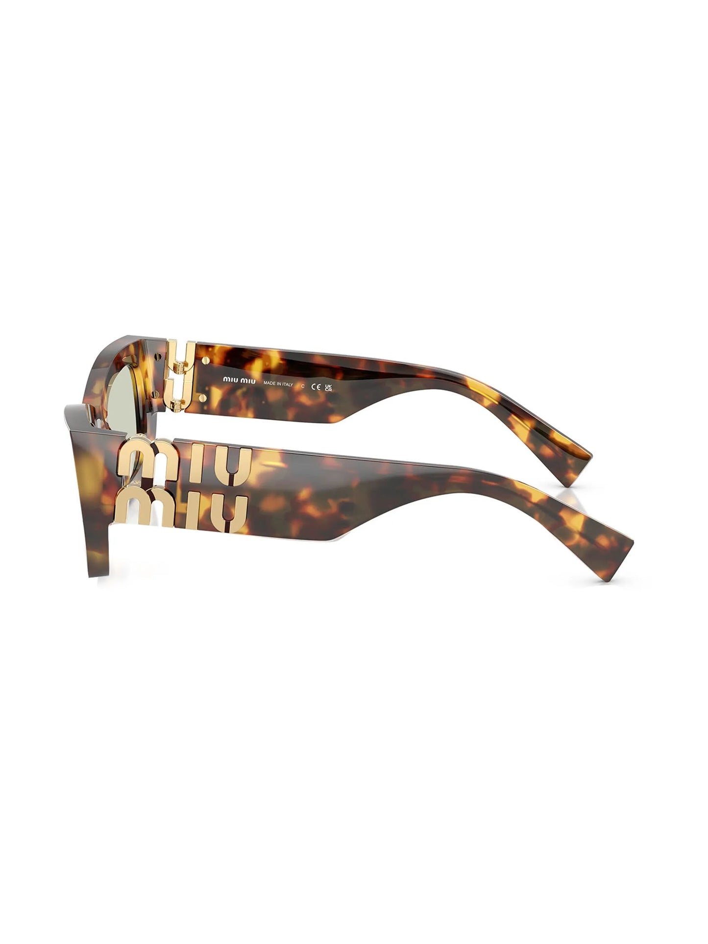 logo-lettering sunglasses