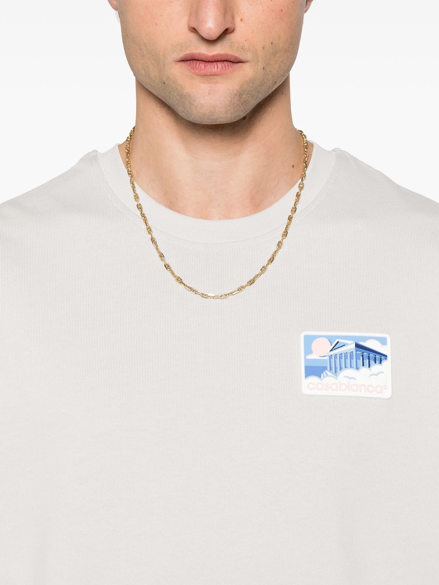 logo-patch T-shirt